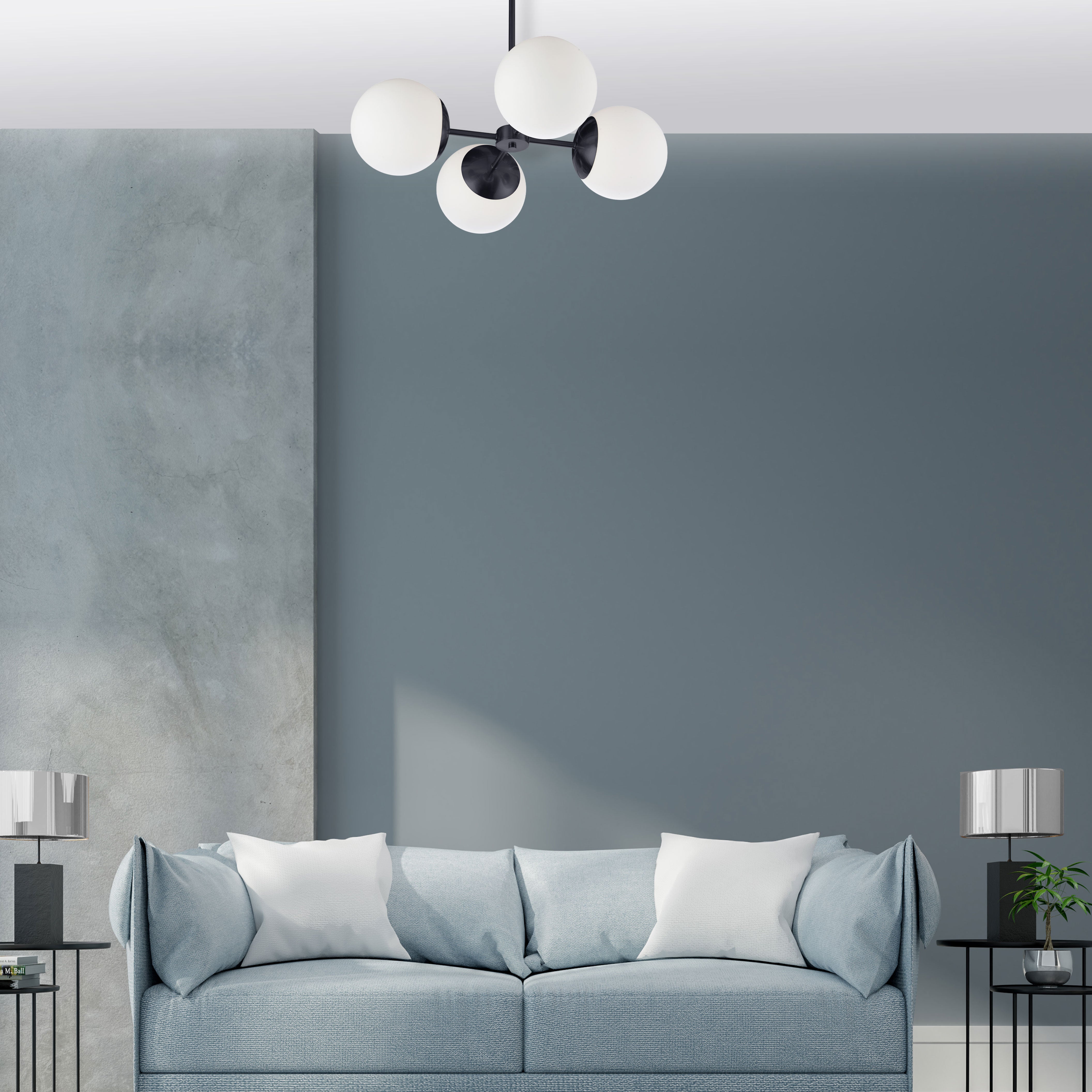 matte black pendants