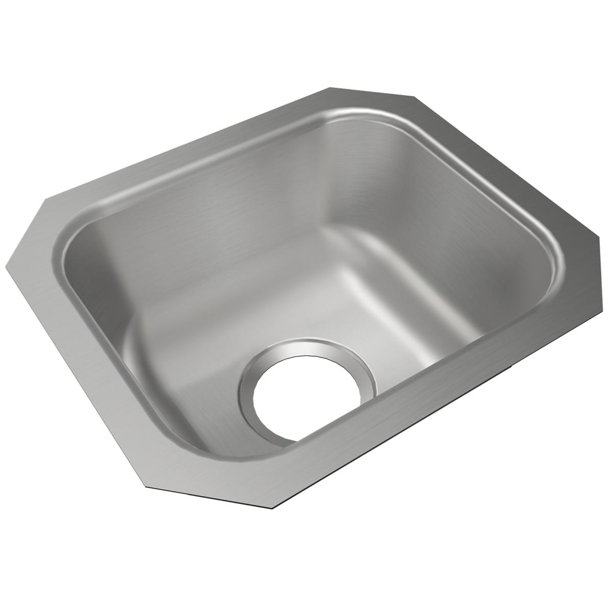 soft satin single bowl undermount sink