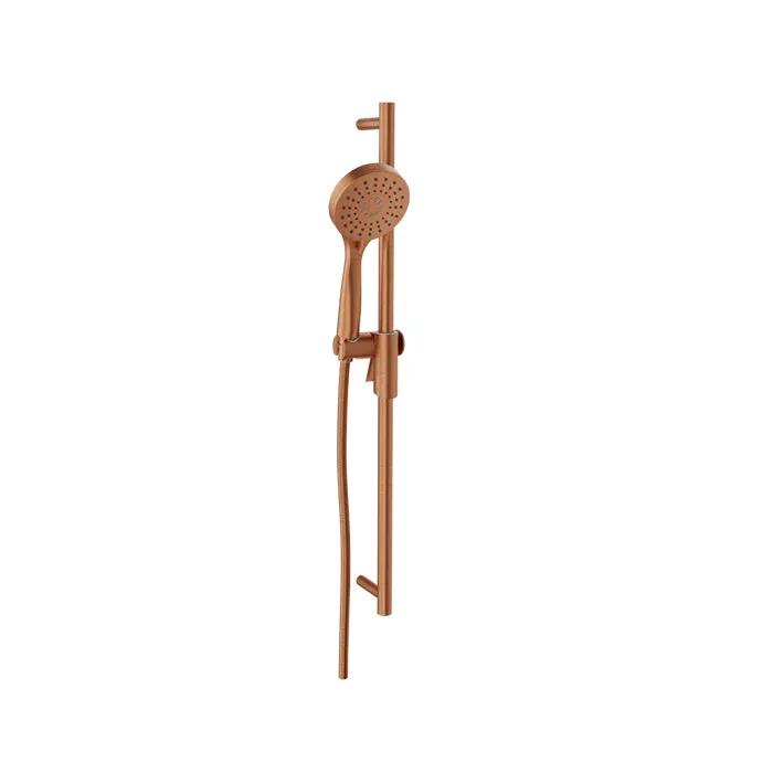 Baril Shower Components Slom+ 3-Spray Sliding Shower Bar by Baril