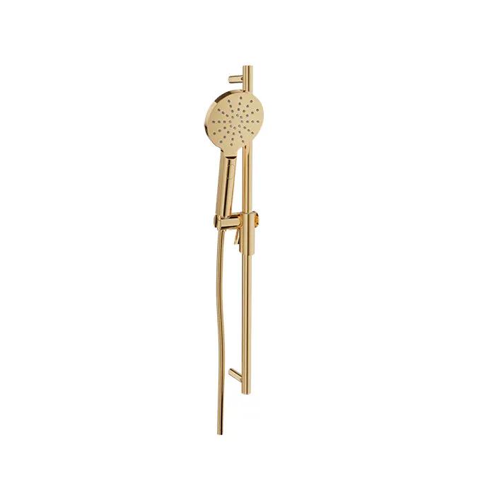 Baril Shower Components Slom+ 3-Spray Sliding Shower Bar by Baril