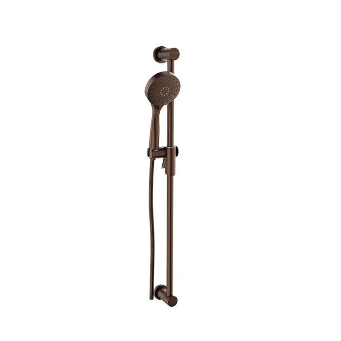 Baril Shower Components Zip+ 3-Spray Sliding Shower Bar by Baril