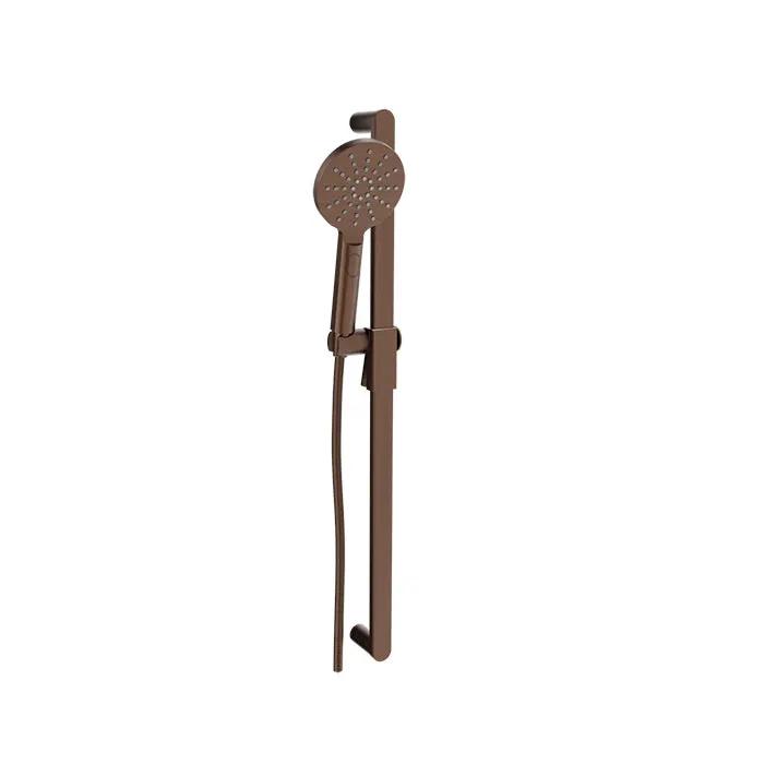 Baril Shower Components Profile 3-Spray Sliding Shower Bar by Baril