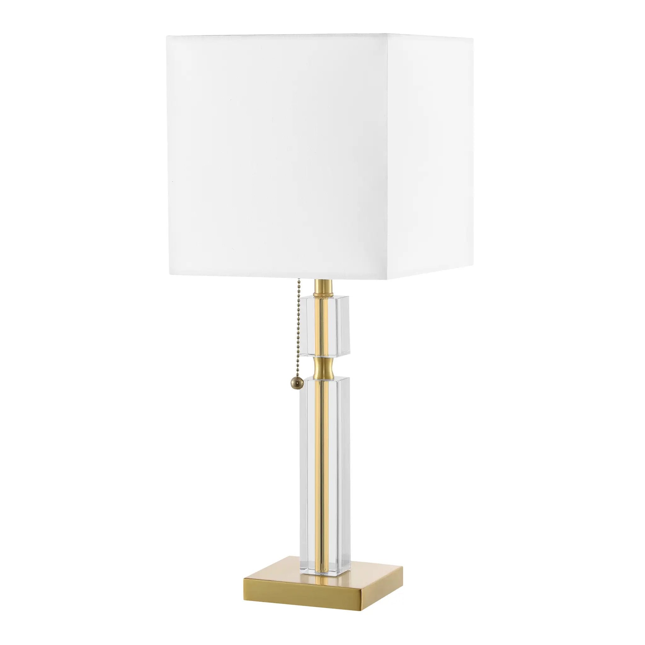 Dainolite 1 Light Incandescent Table Lamp with White Shade by Dainolite
