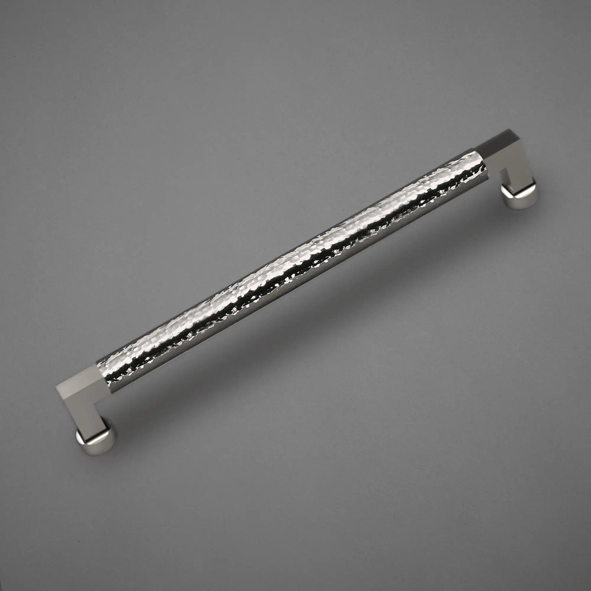polished nickel drawer pull