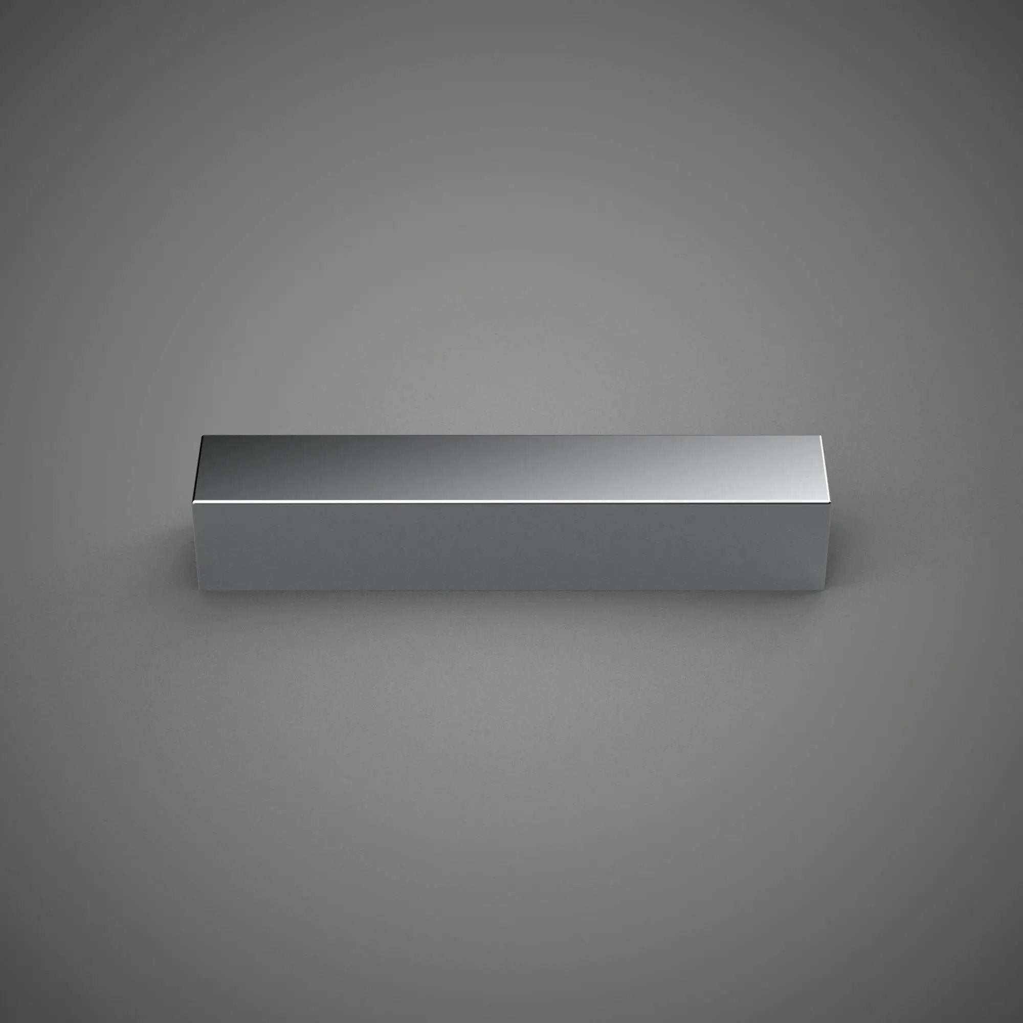 polished chrome drawer pull