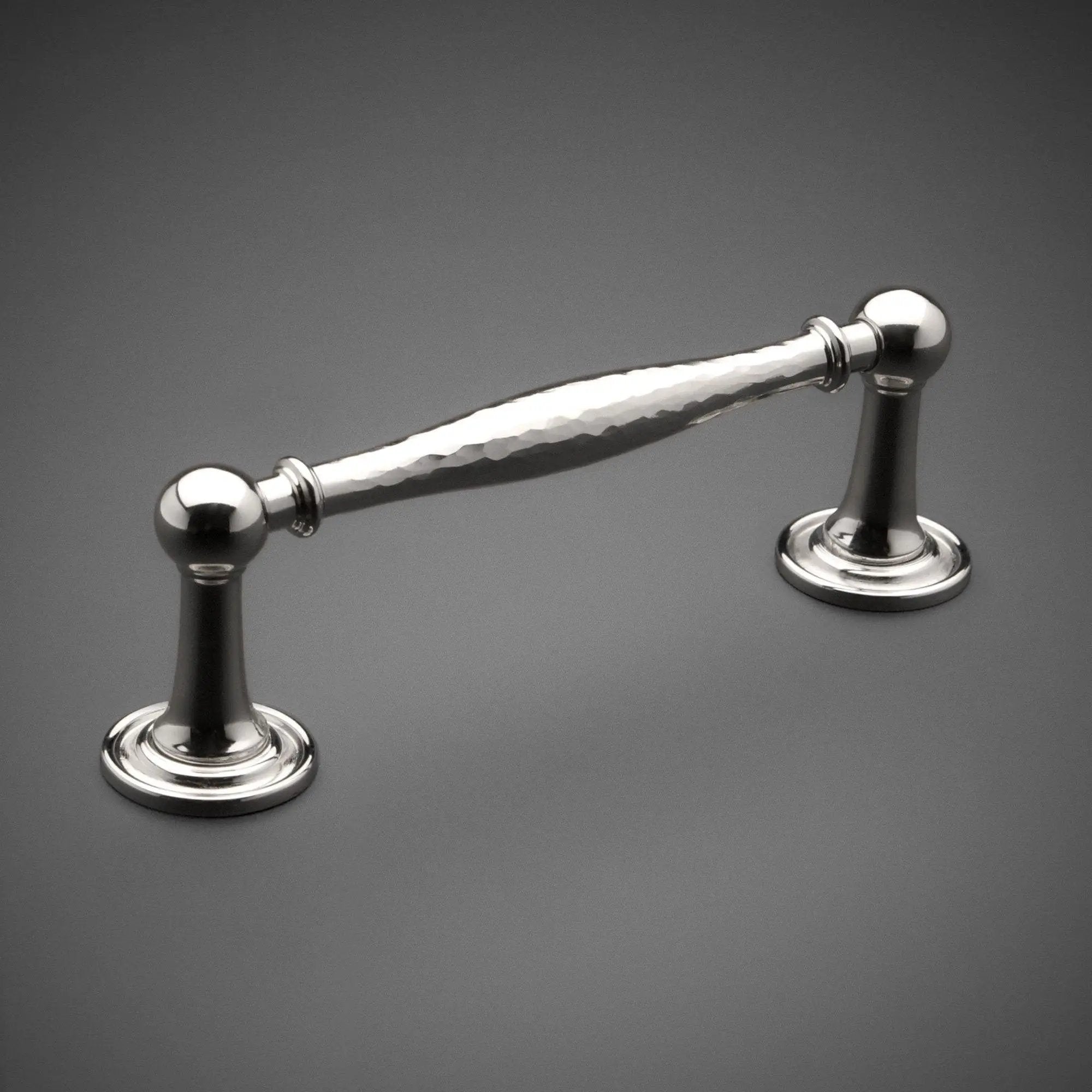 polished nickel drawer pull