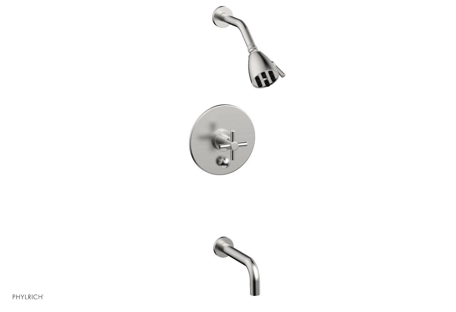Phylrich BASIC Pressure Balance Tub and Shower Set - 7 1/2" Spout