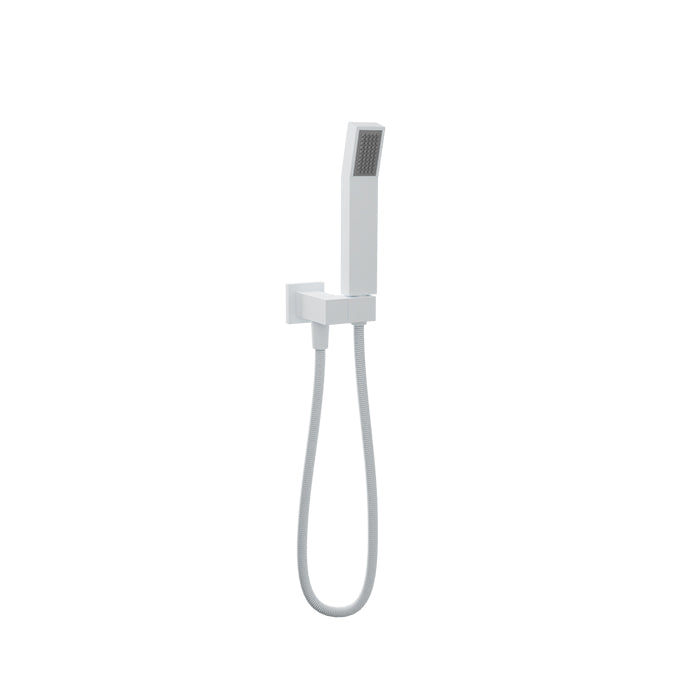 Baril Shower Components 1-Spray Anti-Limestone Hand Shower on Wall Mounted Supply Elbow