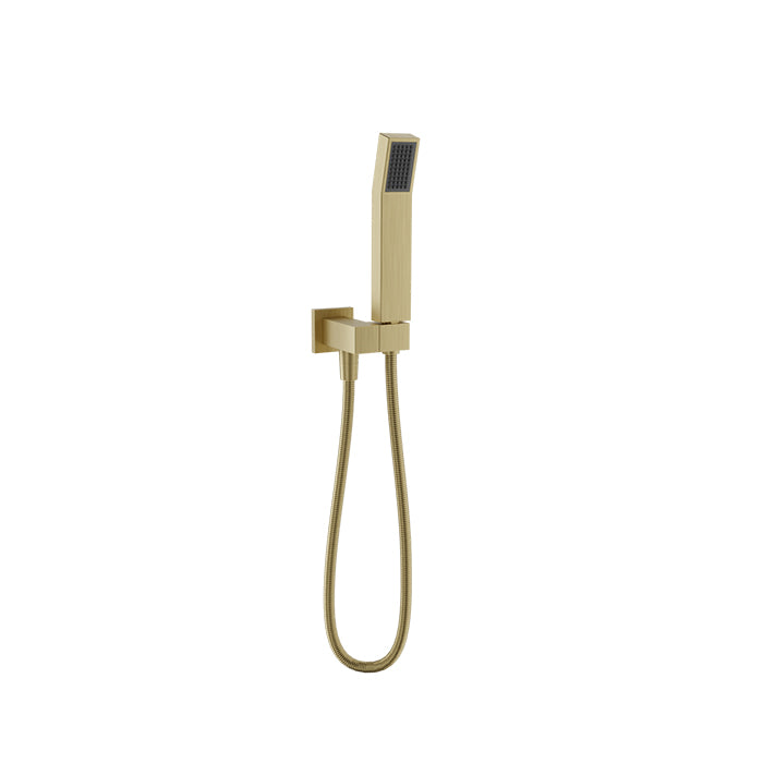 Baril Shower Components 1-Spray Anti-Limestone Hand Shower on Wall Mounted Supply Elbow