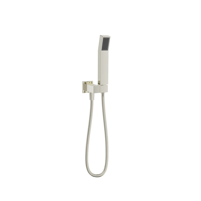 Baril Shower Components 1-Spray Anti-Limestone Hand Shower on Wall Mounted Supply Elbow