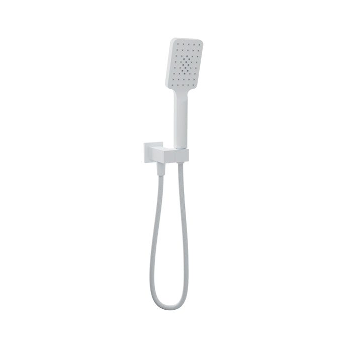 Baril Shower Components 3-Spray Anti-Limestone Hand Shower on Wall Mounted Supply Elbow