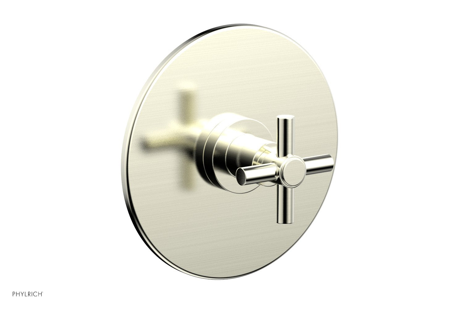 Phylrich BASIC 1/2" Thermostatic Shower Trim - Tubular Cross Handle