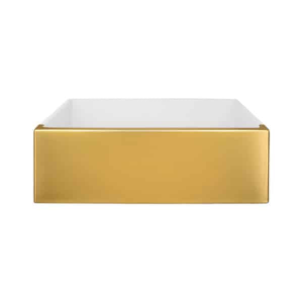 24k matte gold sink
