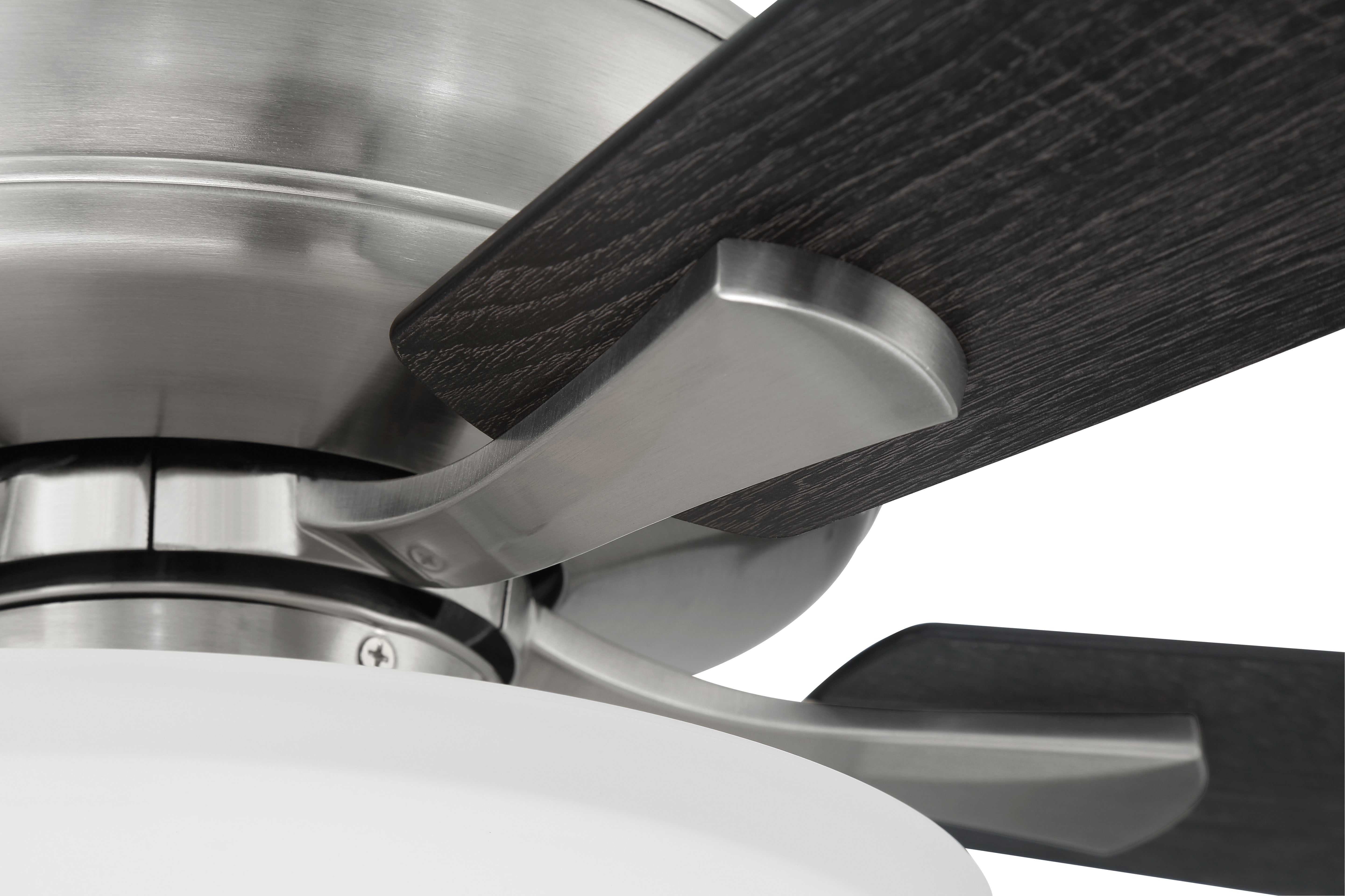 brushed polished nickel ceiling fans