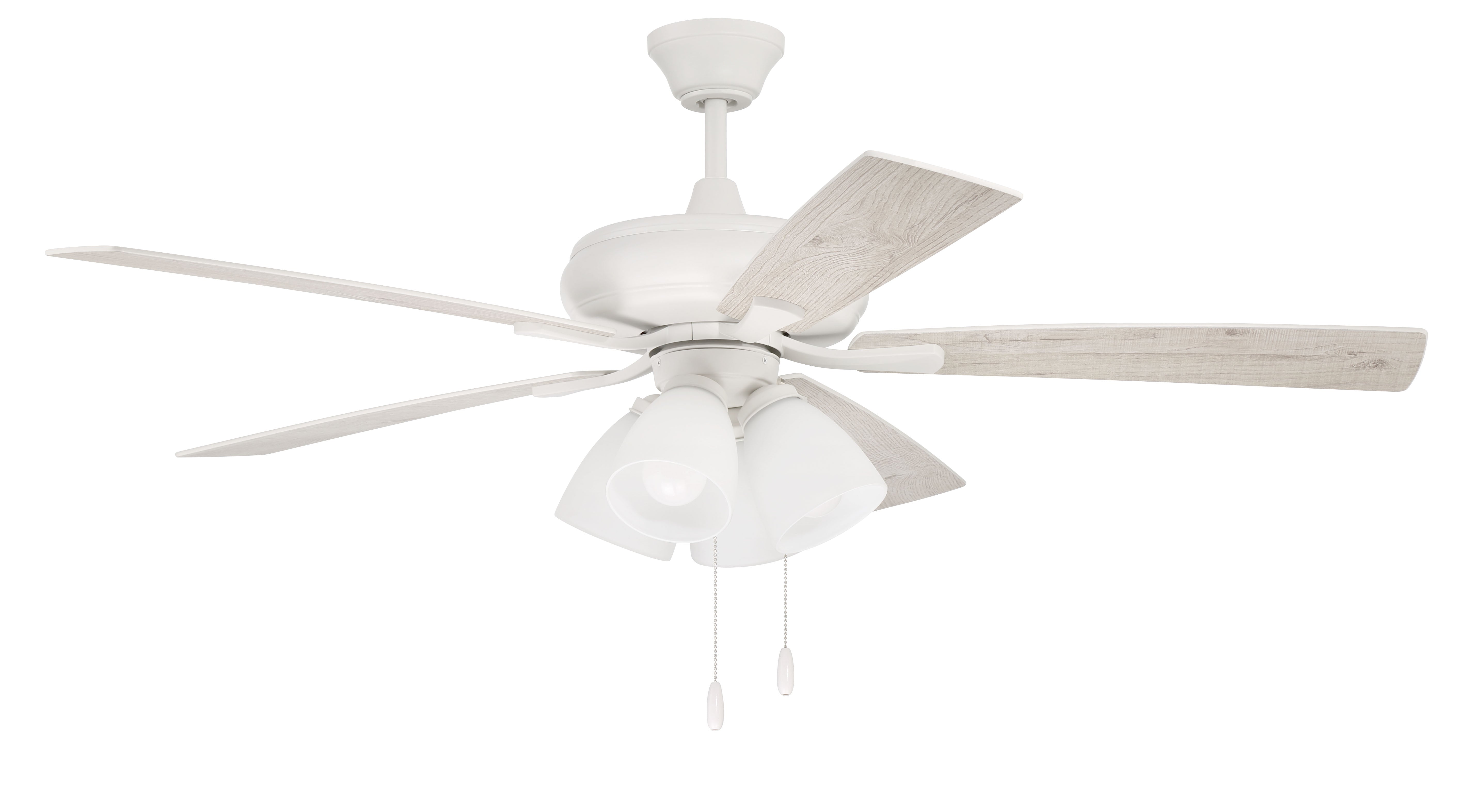 Craftmade Eos 52" 5-Blade Frost 4 Light Ceiling Fan