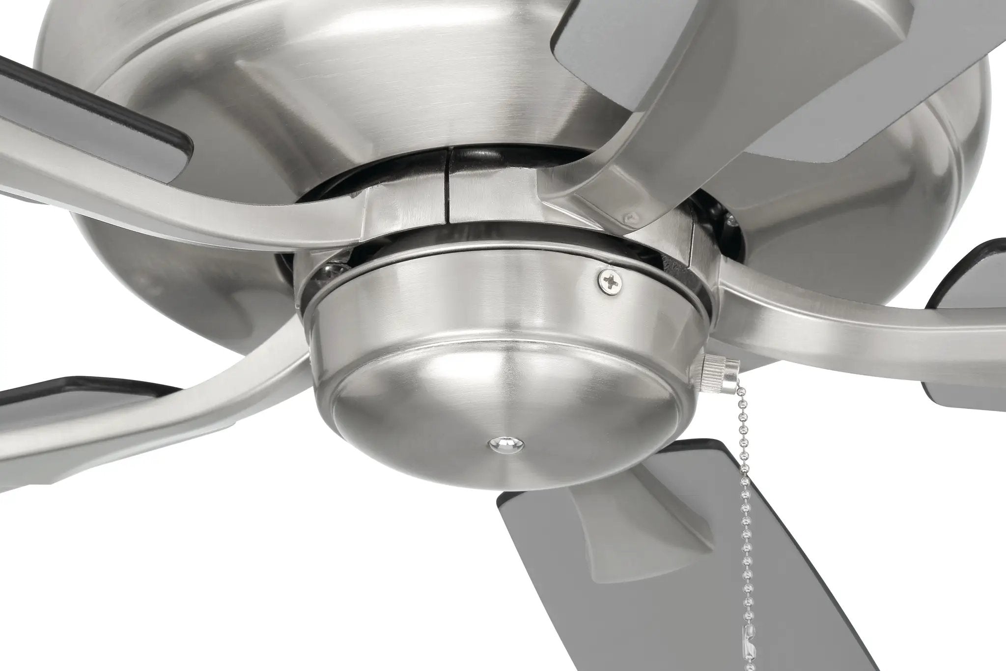 brushed polished nickel ceiling fans