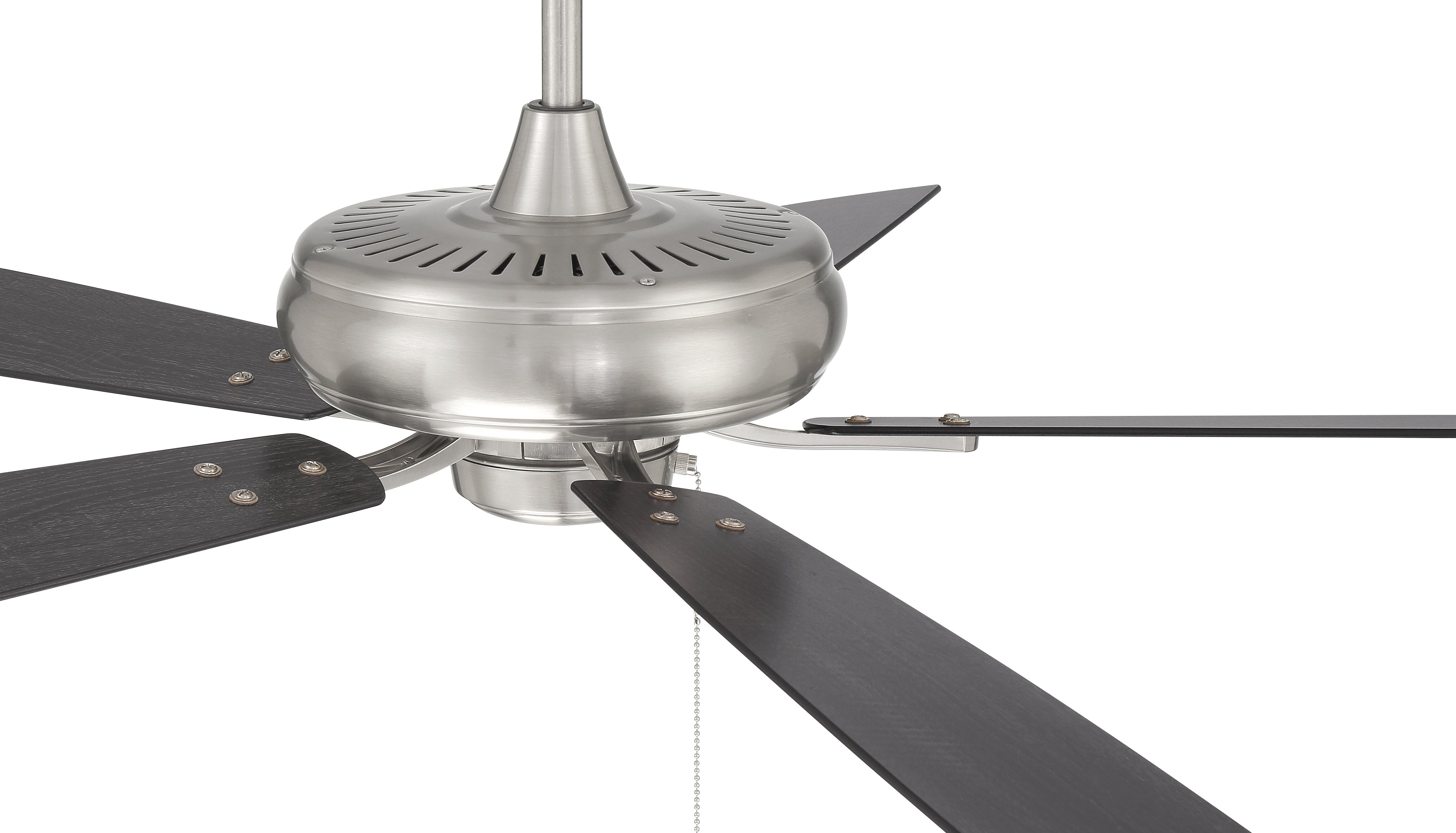 brushed polished nickel ceiling fans