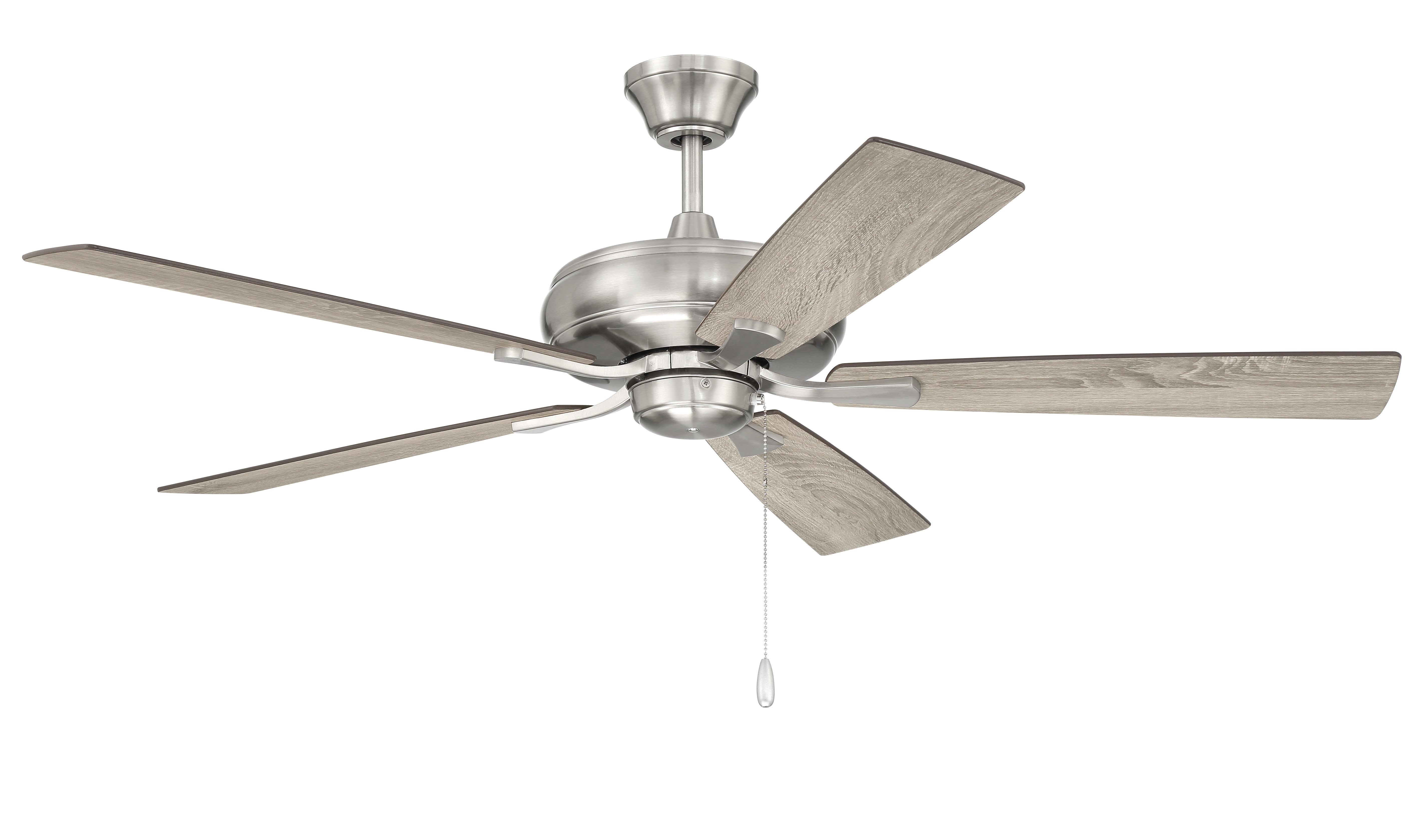 brushed polished nickel ceiling fans