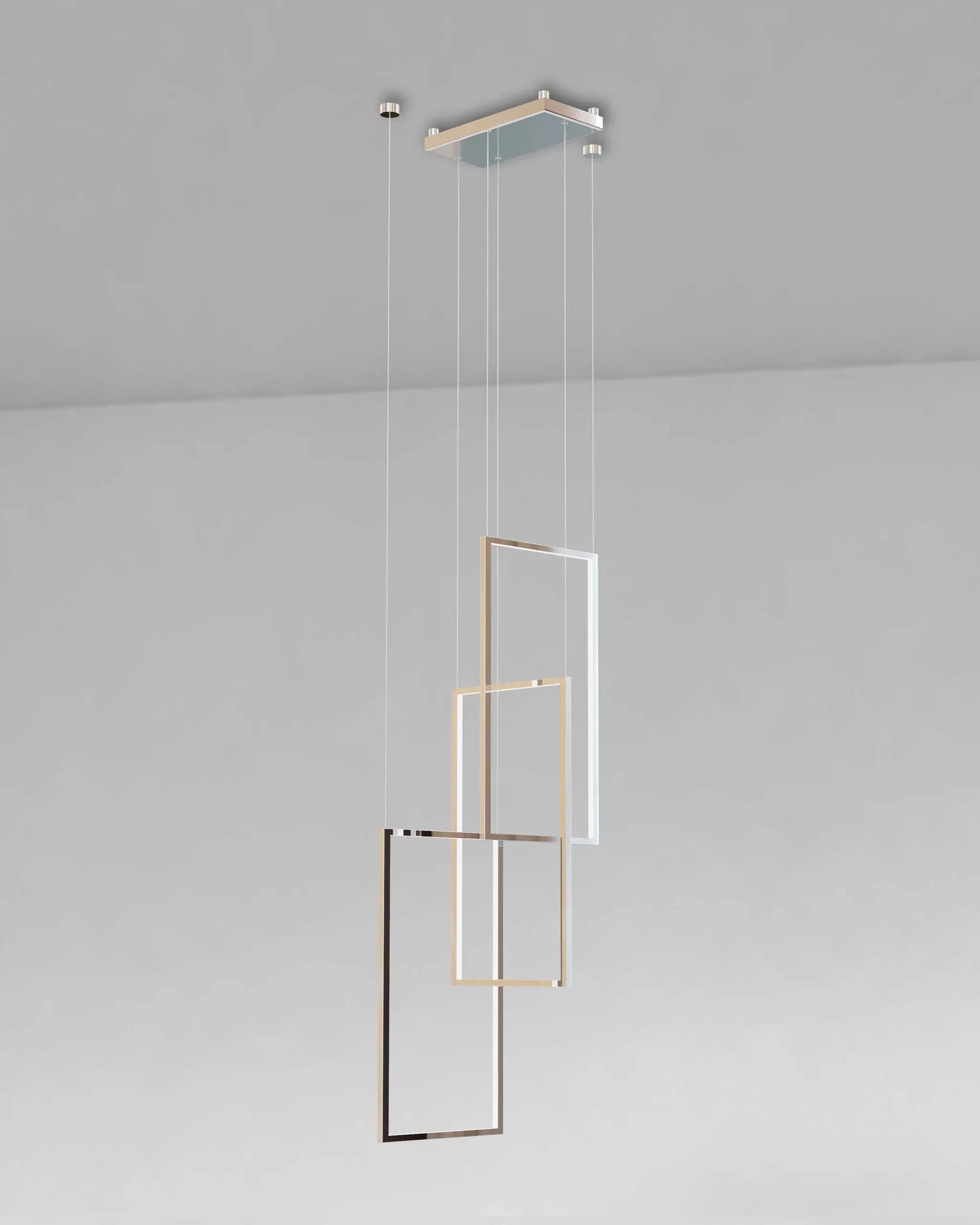 chrome chandelier