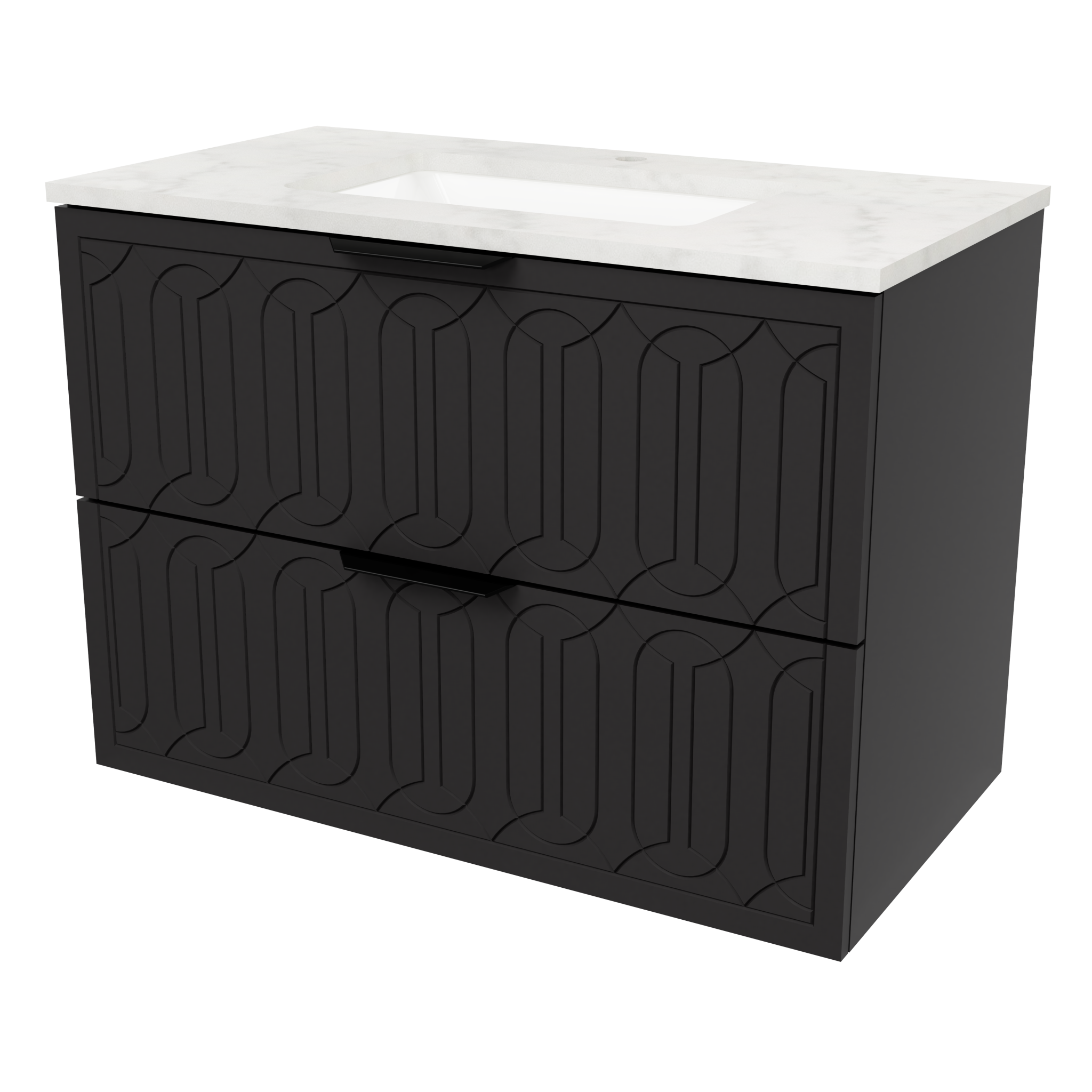 Timberline Elenora 36 inch Wall Hung Vanity Set