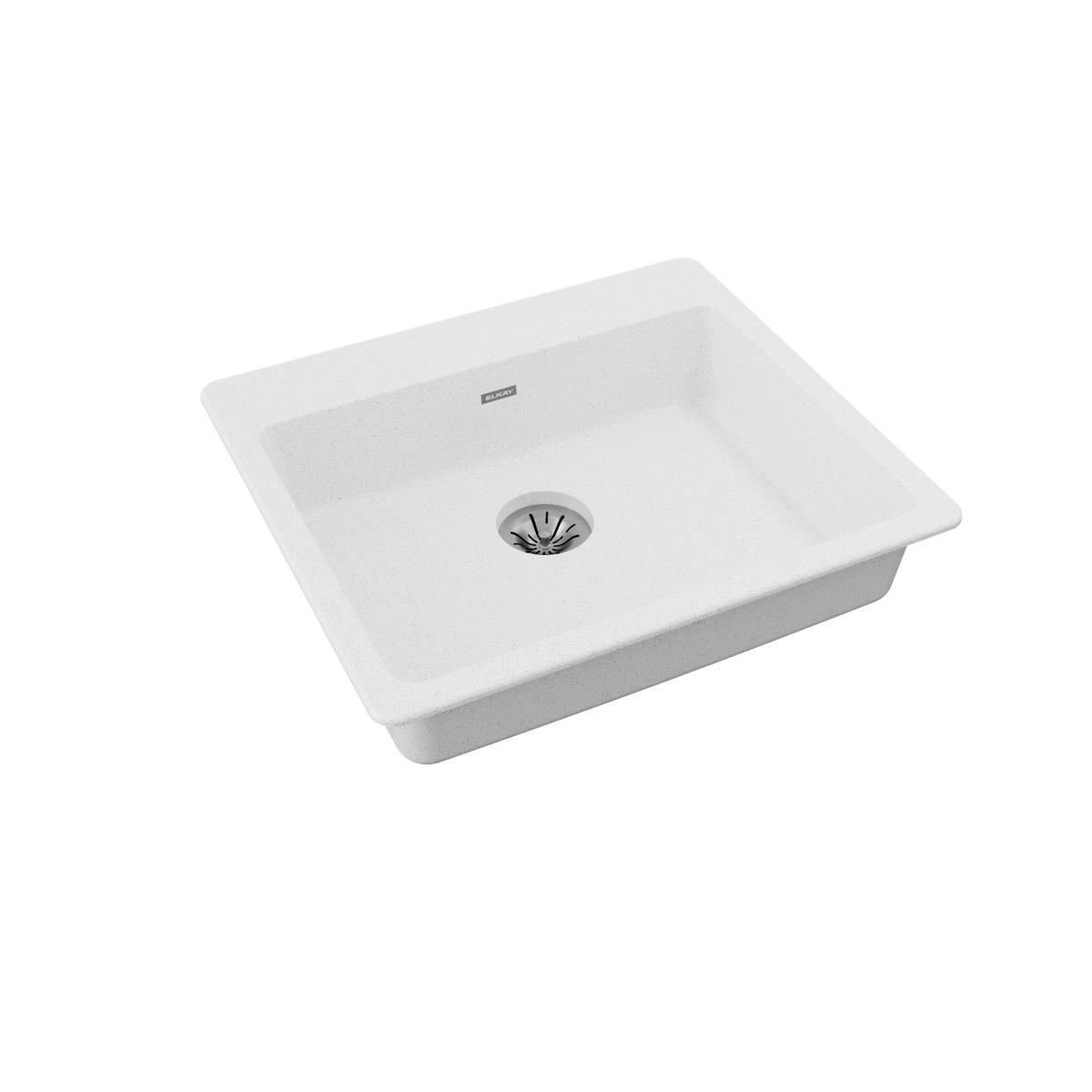 Elkay Quartz Classic 25" x 22" x 5-1/2" Single Bowl Drop-in ADA Sink with Perfect Drain