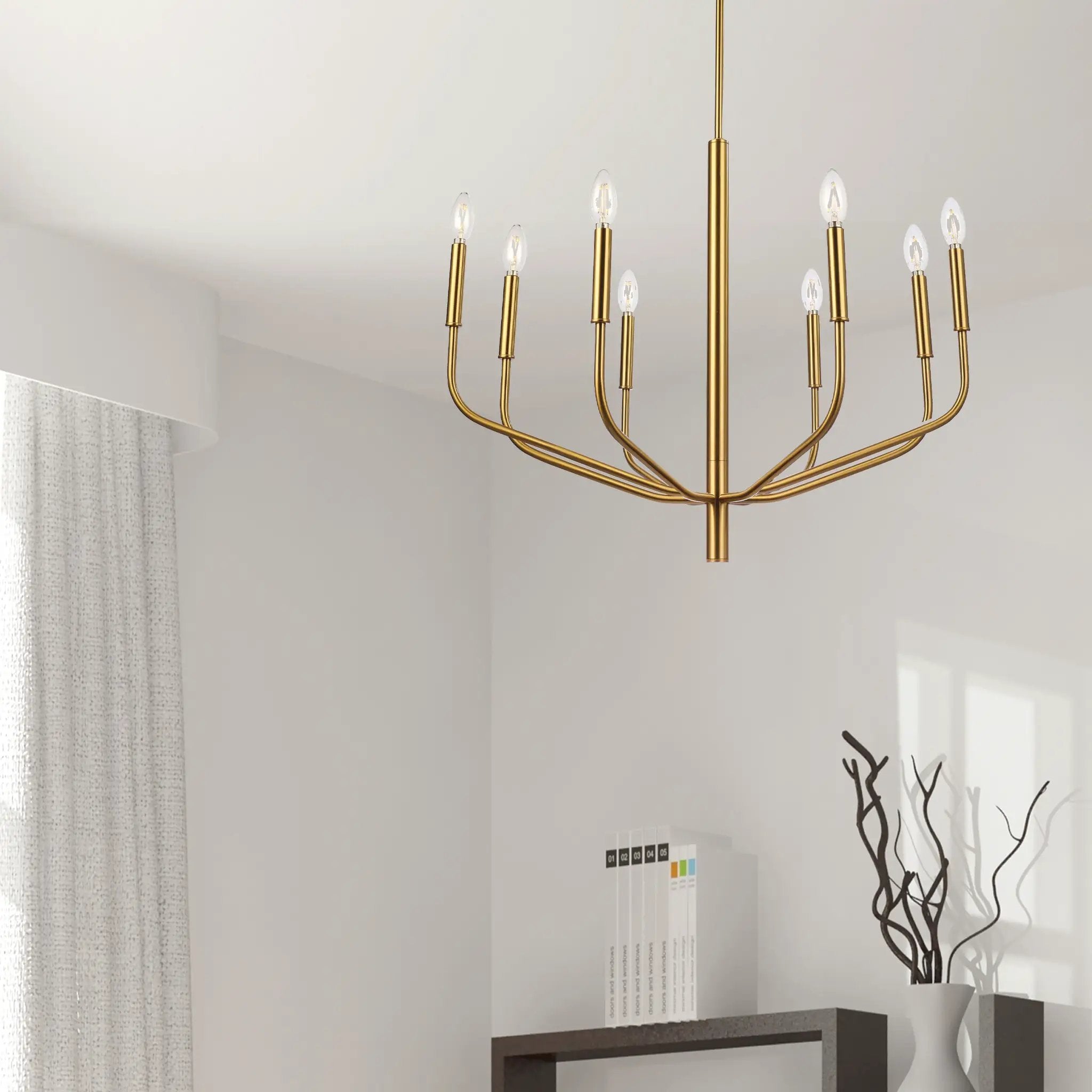 aged brass chandeliers