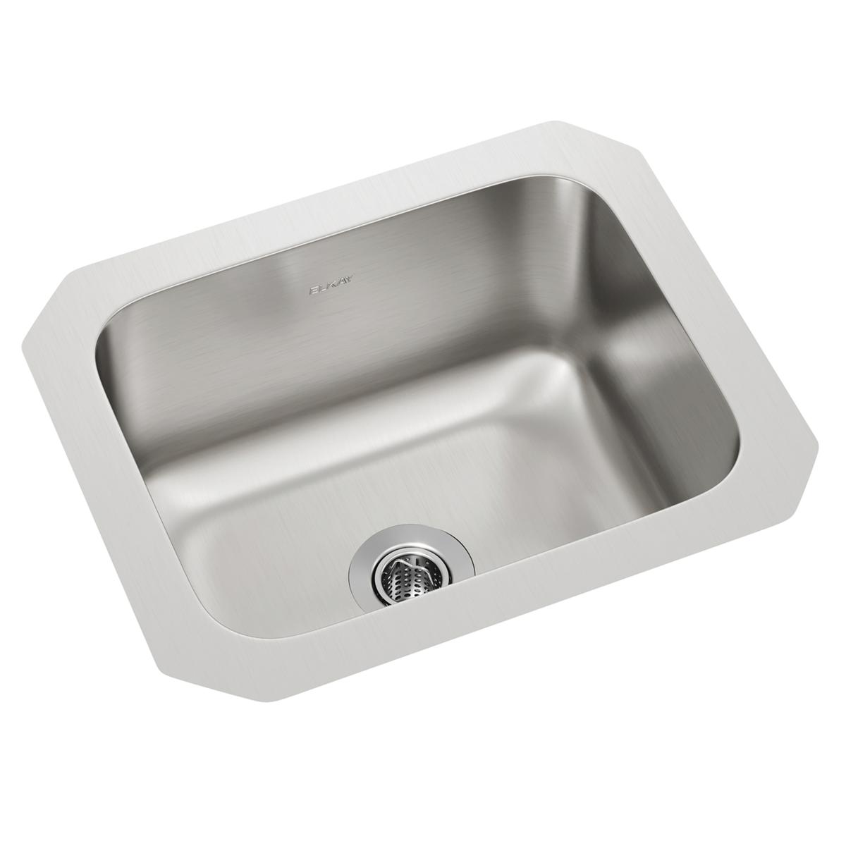 lustrous satin single bowl undermount bar sink kit