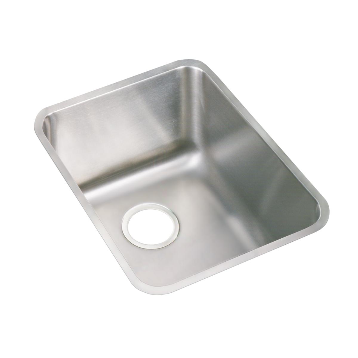 lustrous satin single bowl undermount sink kit