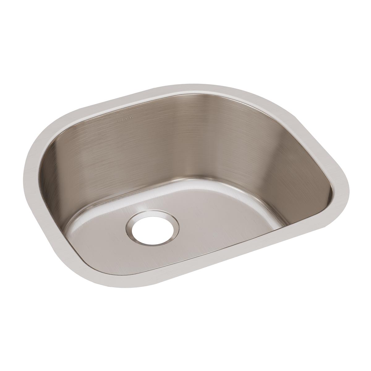 lustrous satin single bowl undermount sink