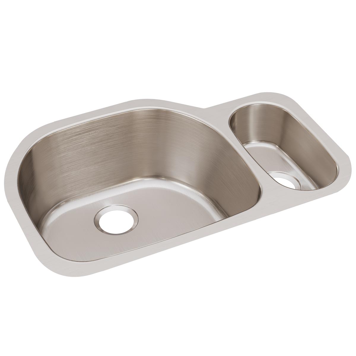 lustrous satin double bowl undermount sink