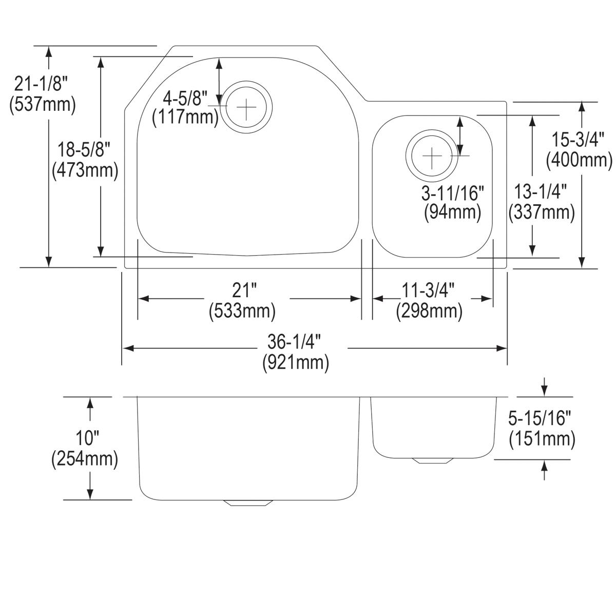 lustrous satin double bowl undermount sink