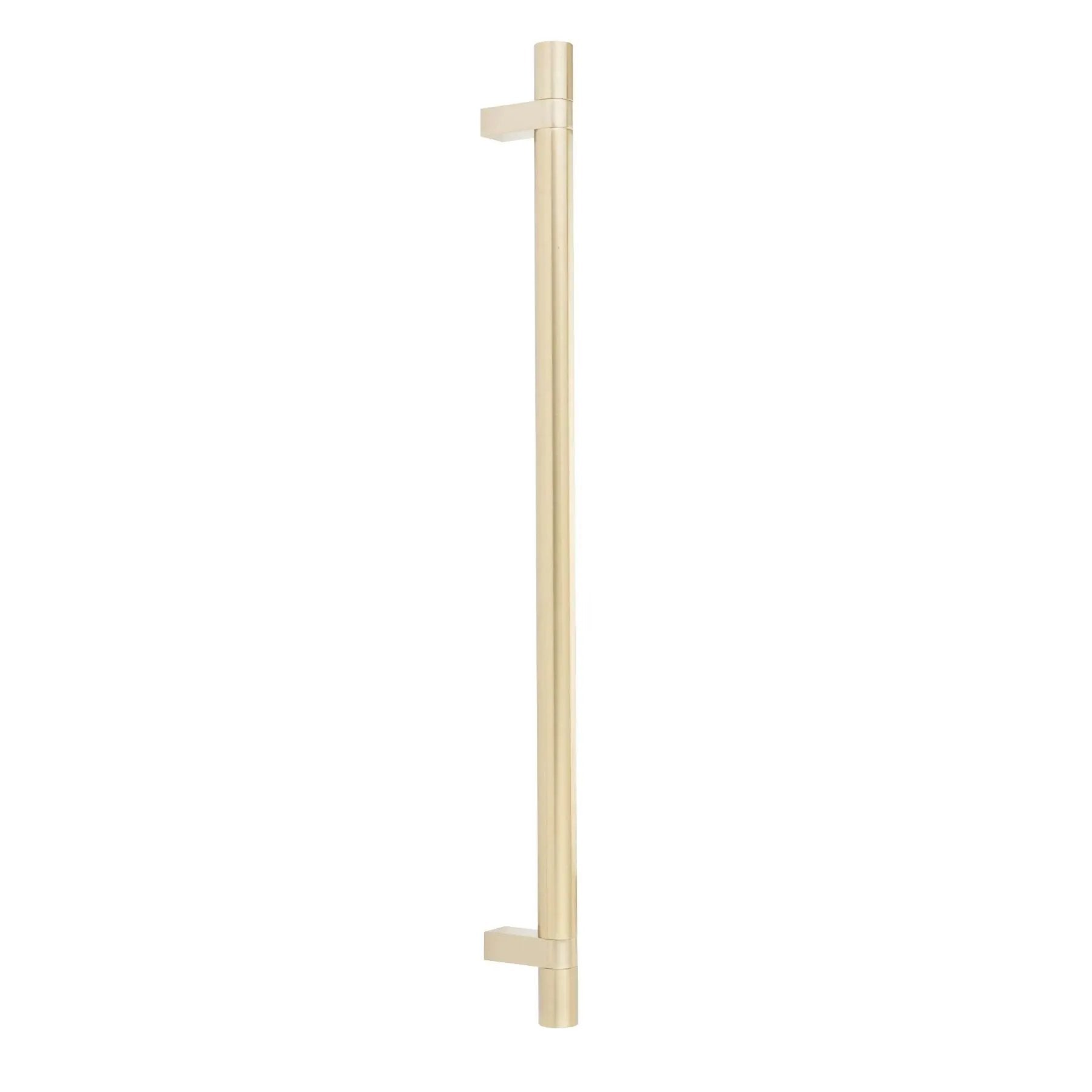 Emtek Select 18" CC Rectangular Bar Stem and Knurled Pull Appliance Pull by Emtek