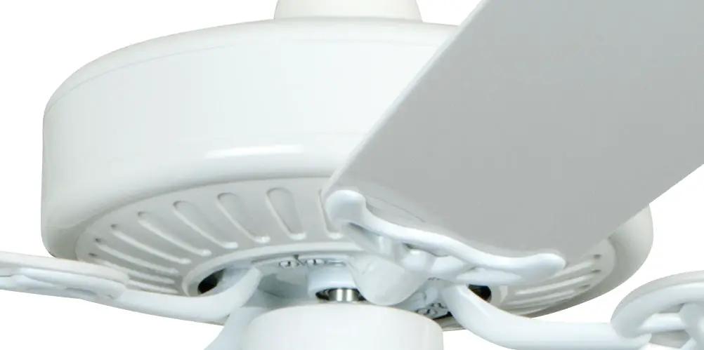 white ceiling fans