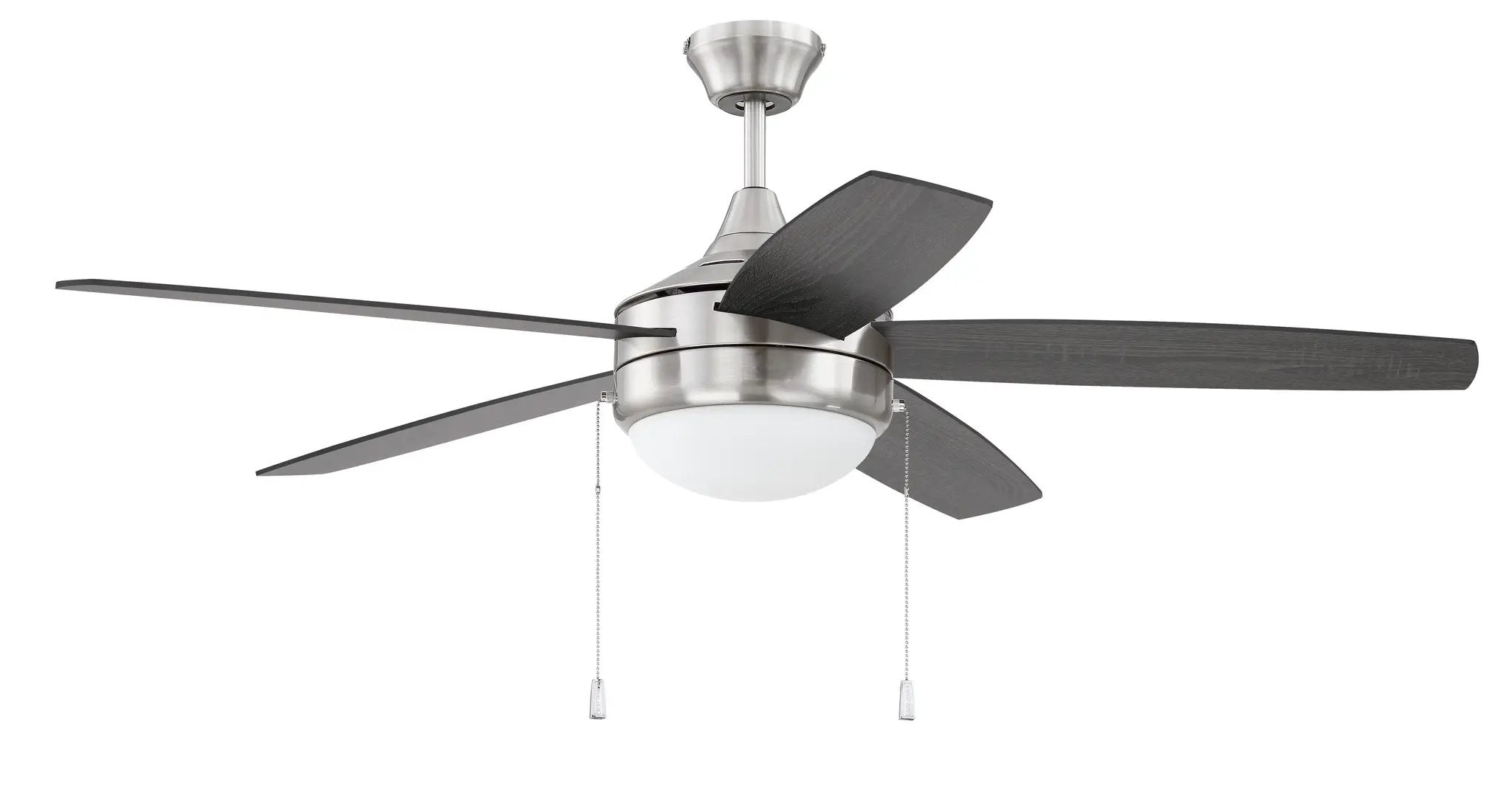 brushed polished nickel ceiling fans