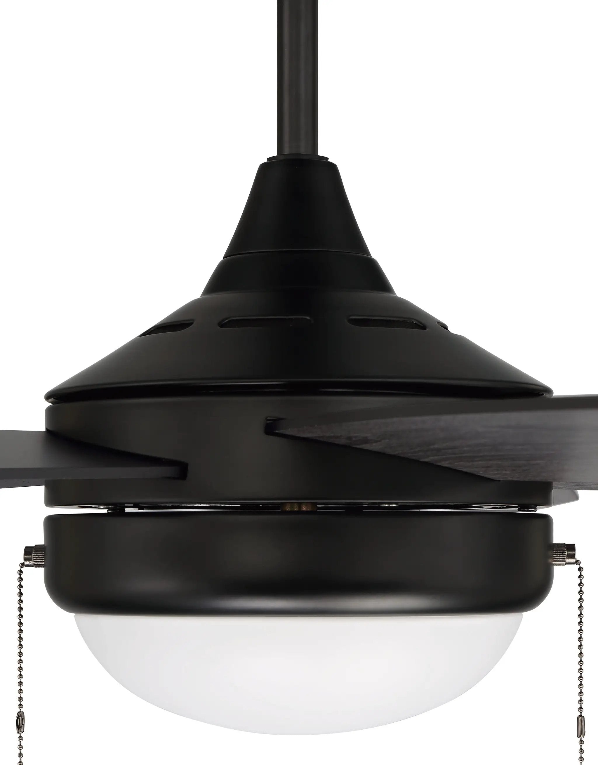 flat black ceiling fans