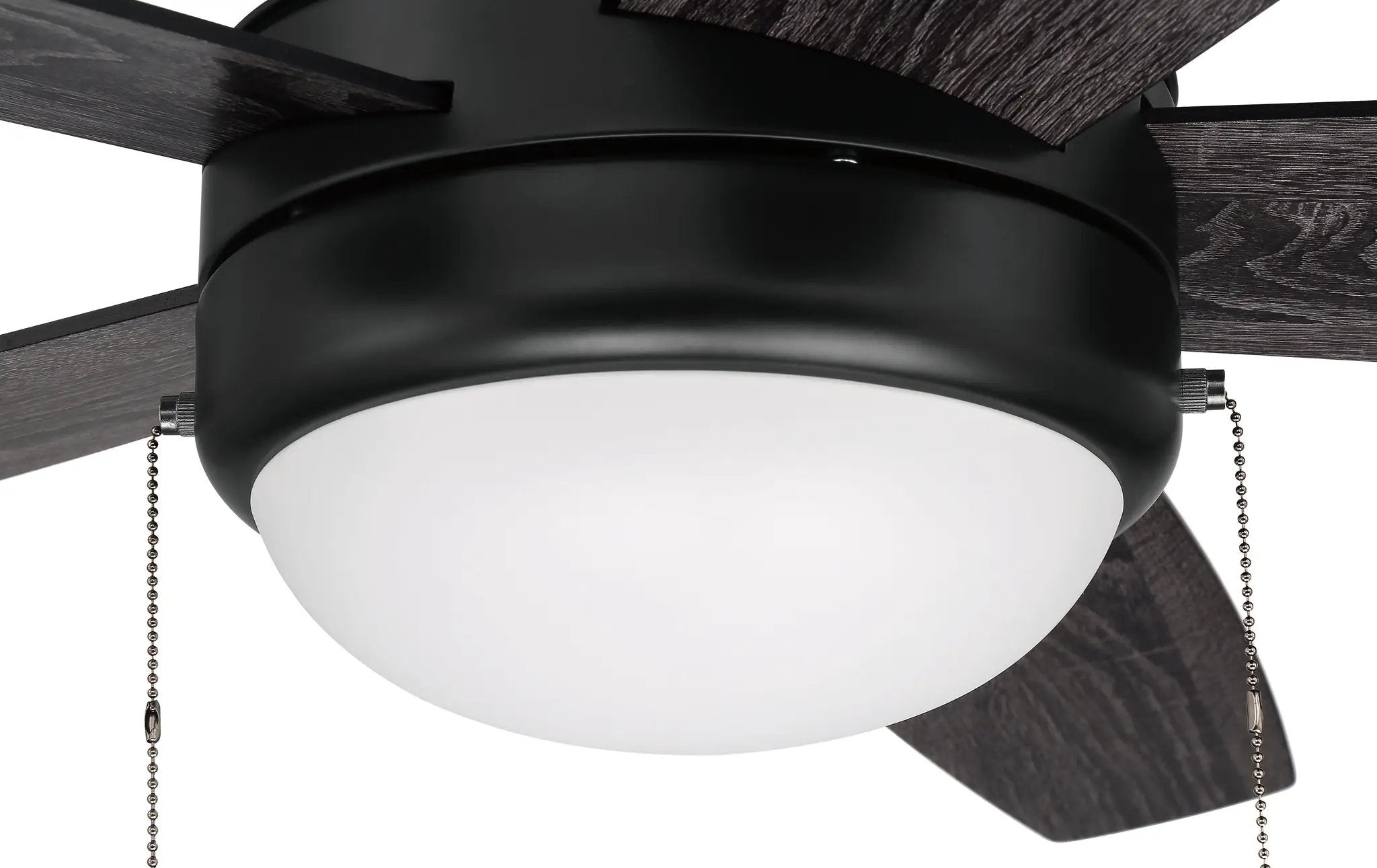 flat black ceiling fans