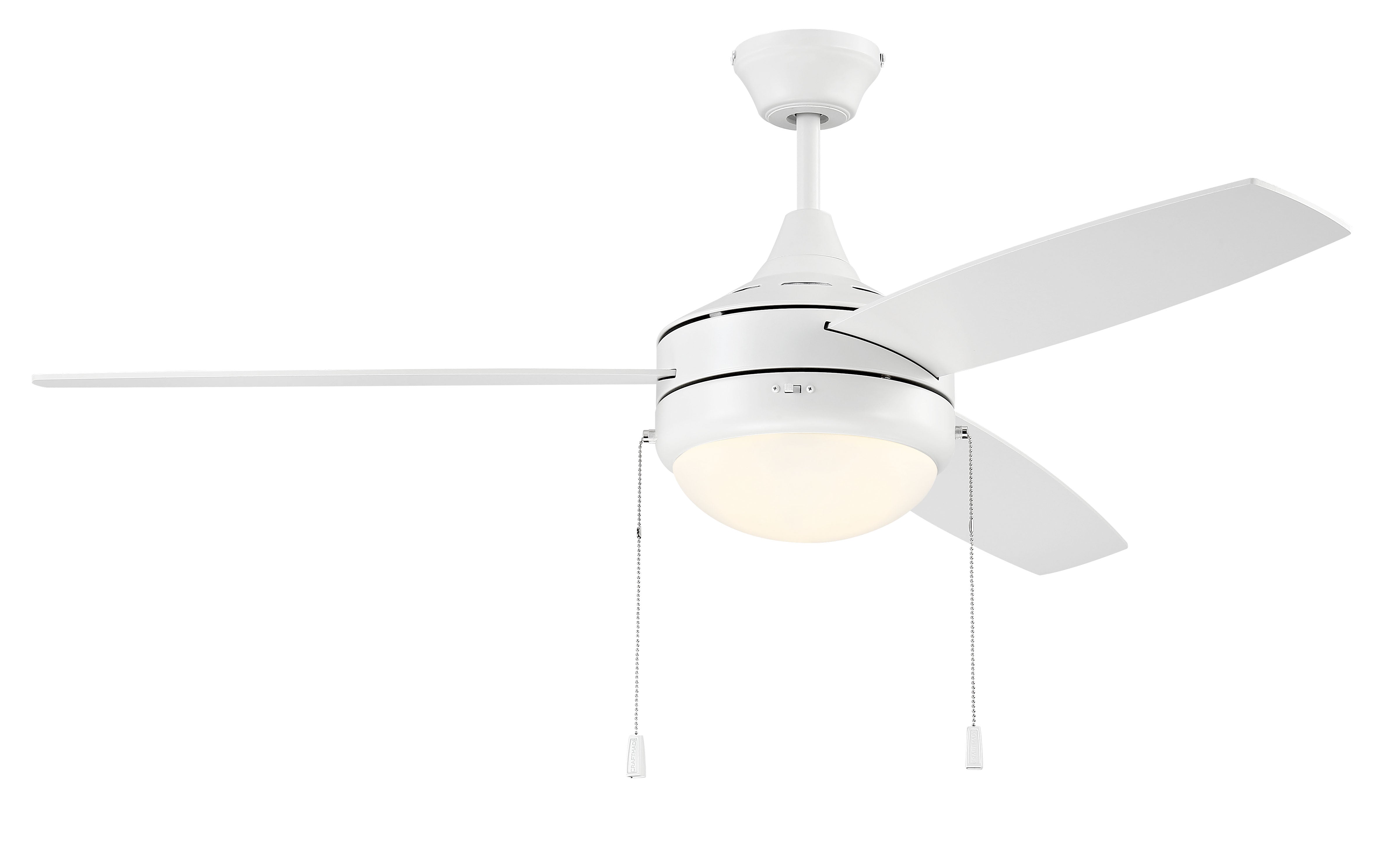 white ceiling fans