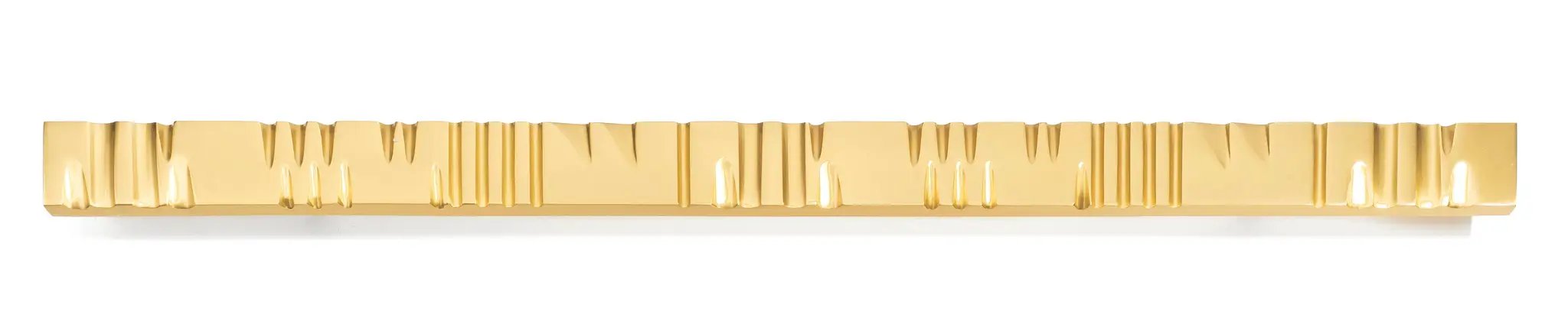 satin brass knob