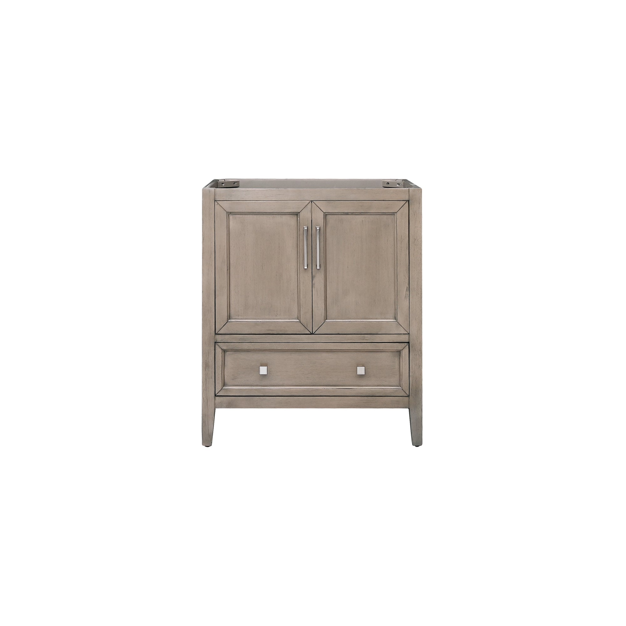 gray oak vanity base