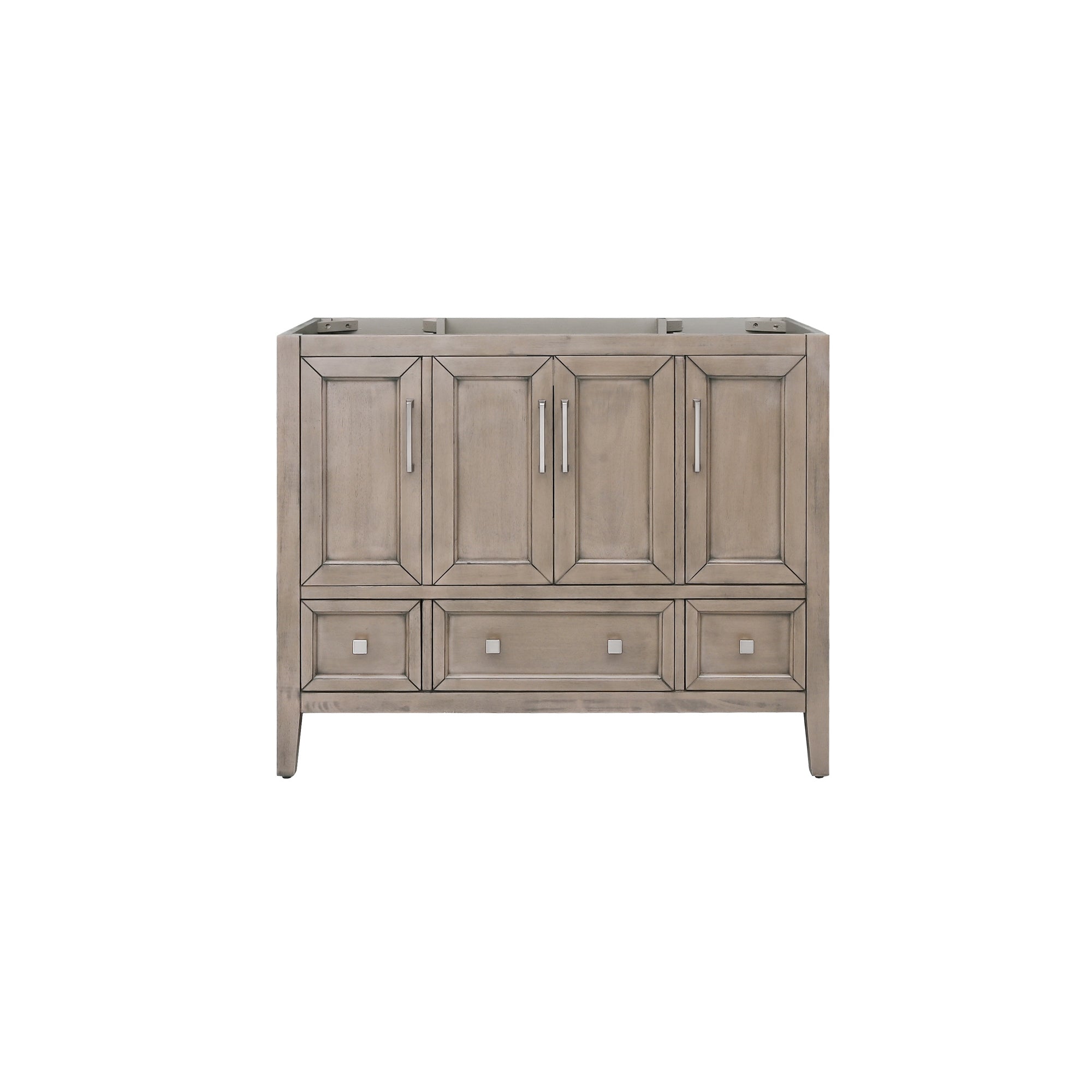 gray oak vanity base