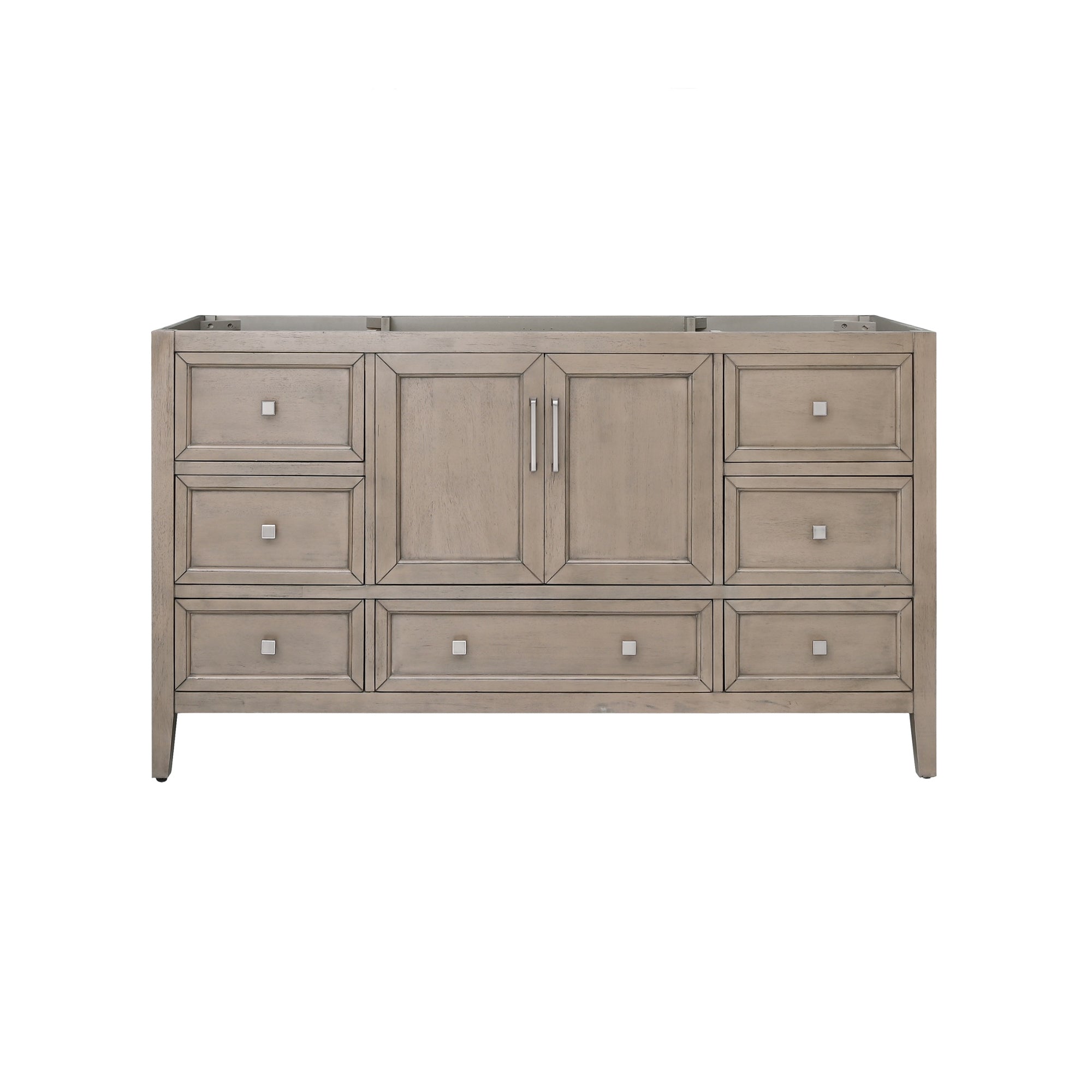 gray oak vanity base