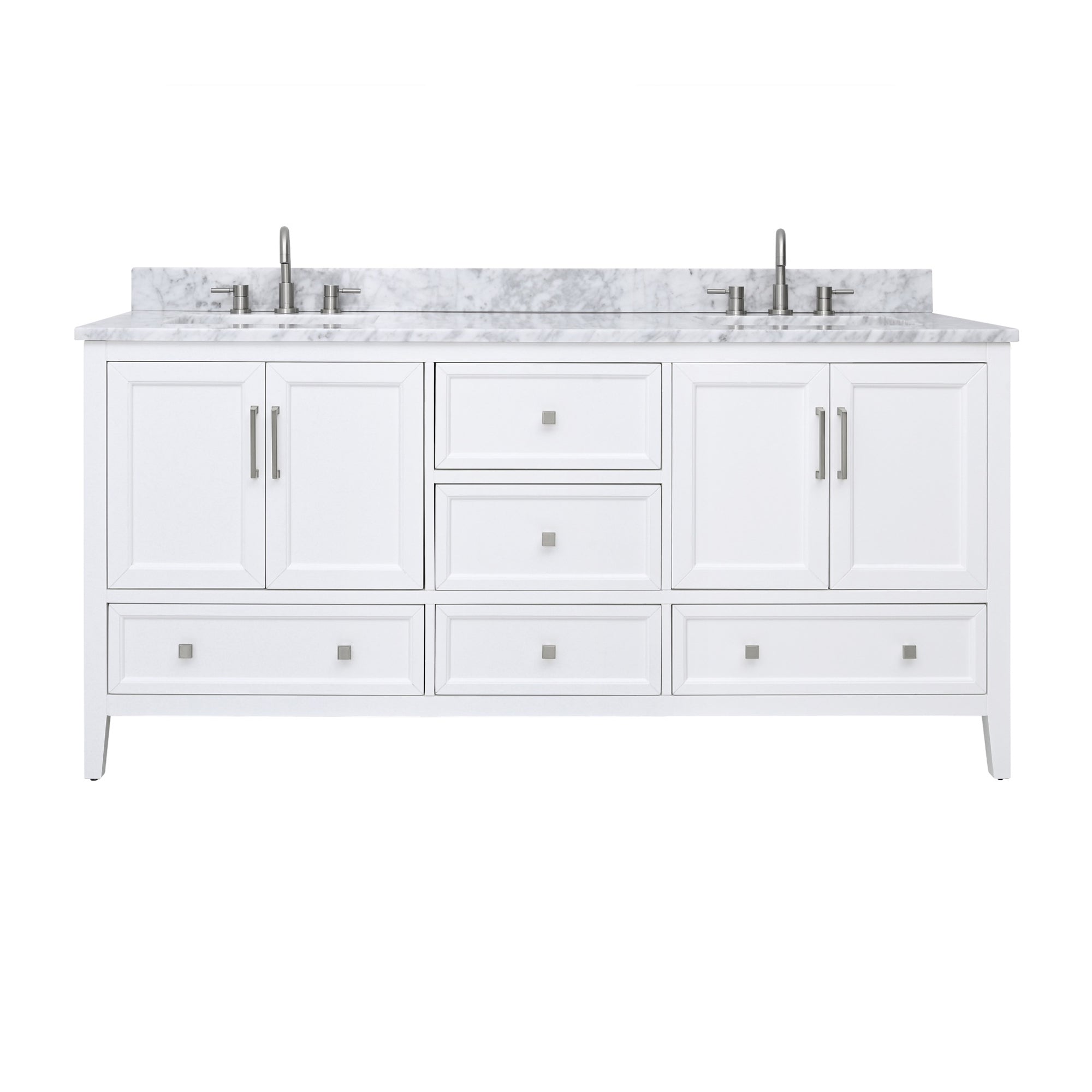 Avanity Everette 73 Inch Vanity Set