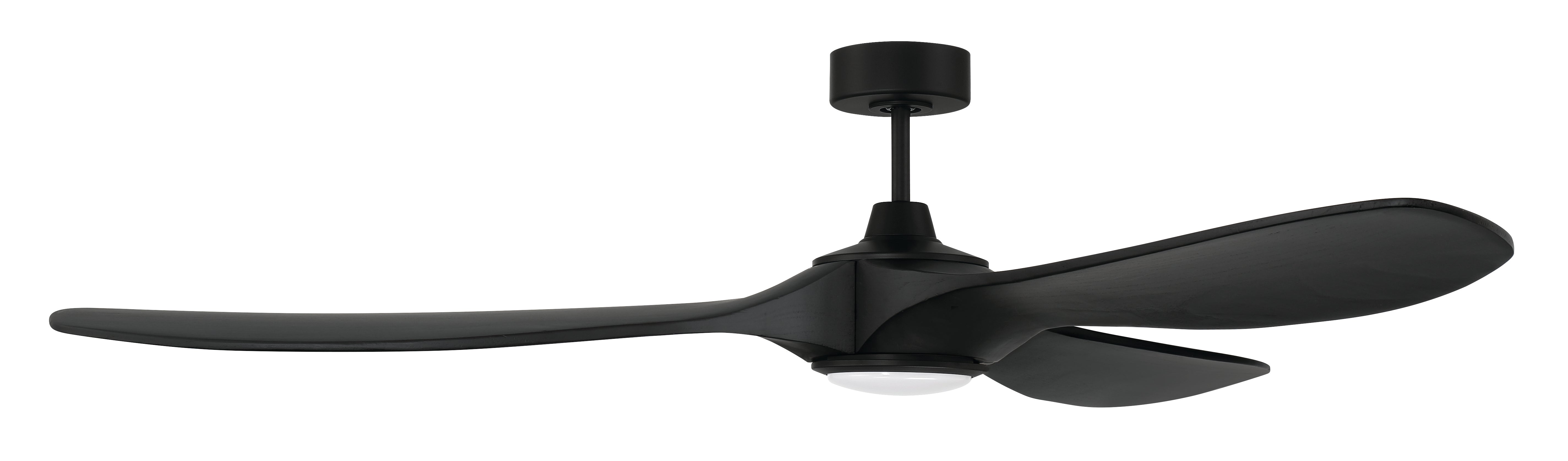 flat black ceiling fans
