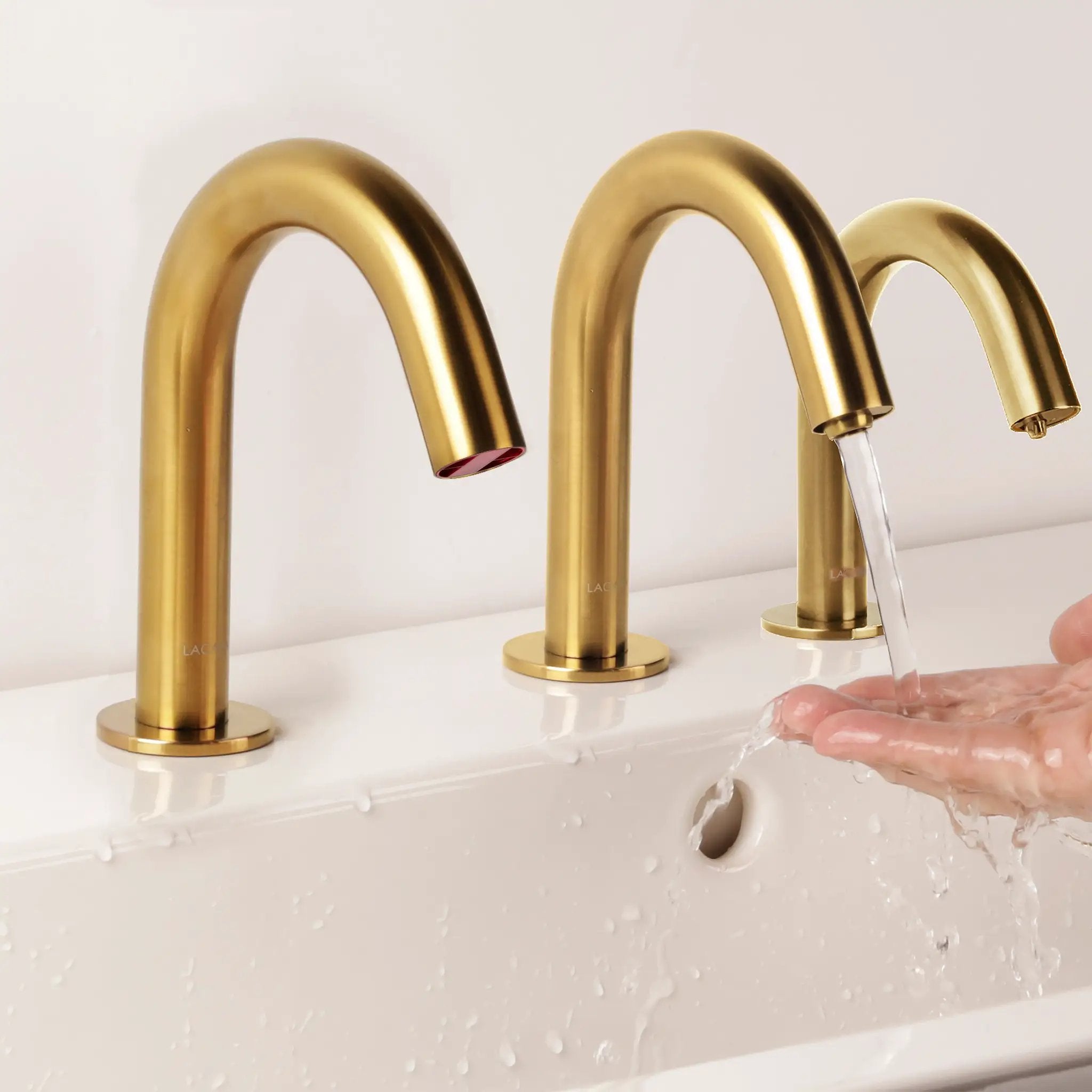 polished chrome faucet