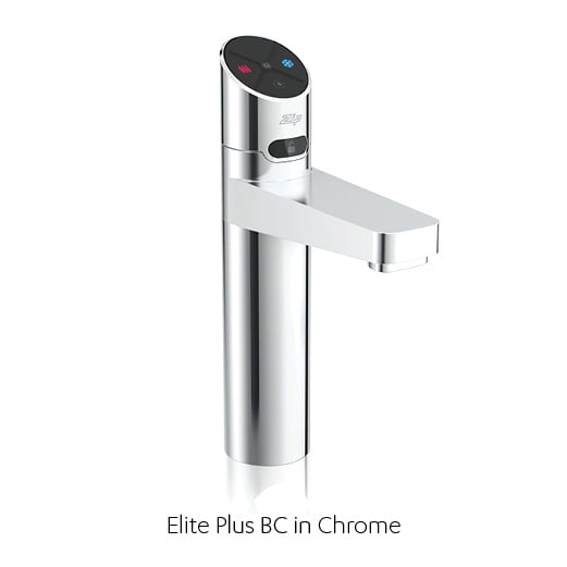 chrome water faucet