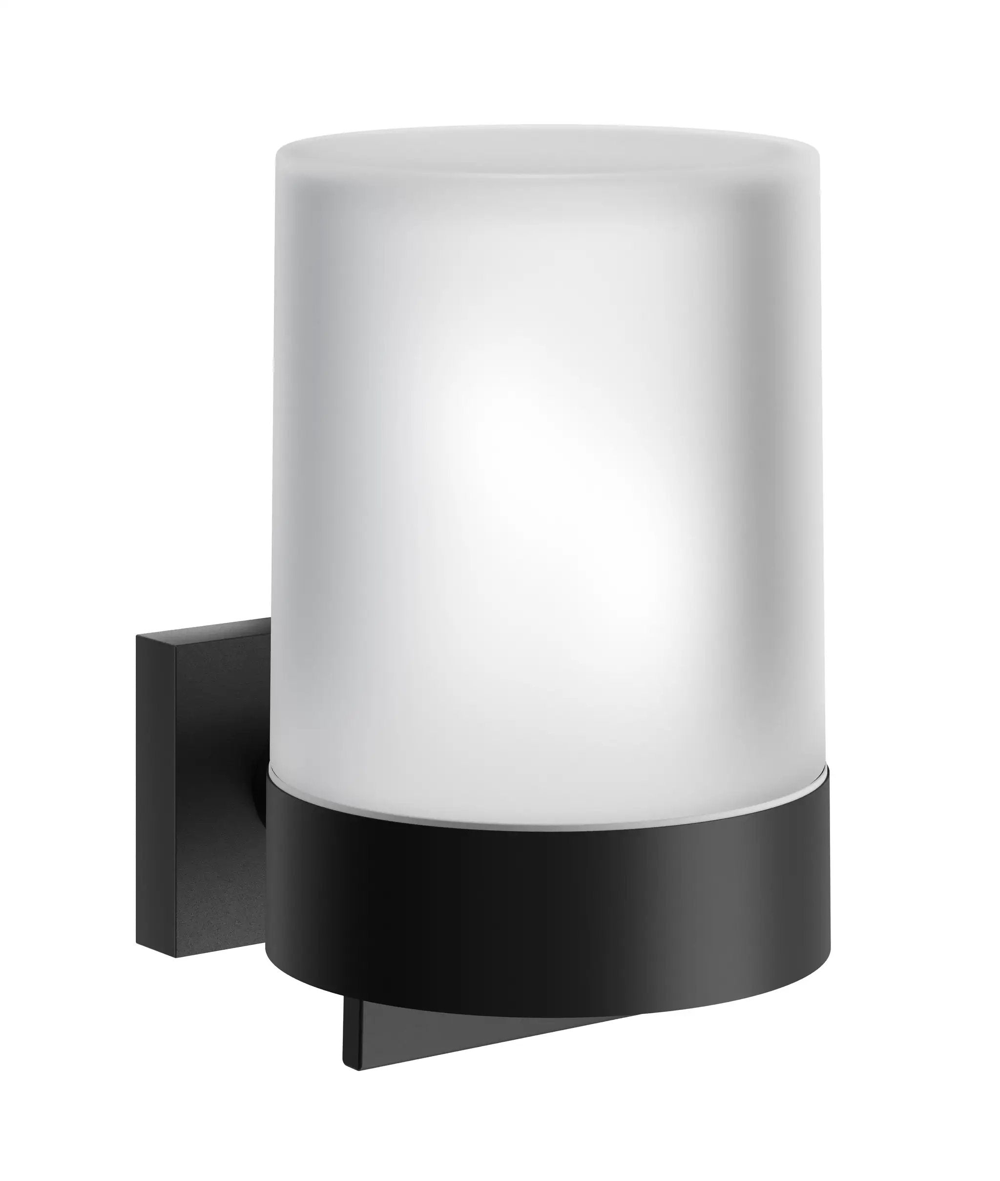 Smedbo House Holder with Glass Soap Dispenser by Smedbo