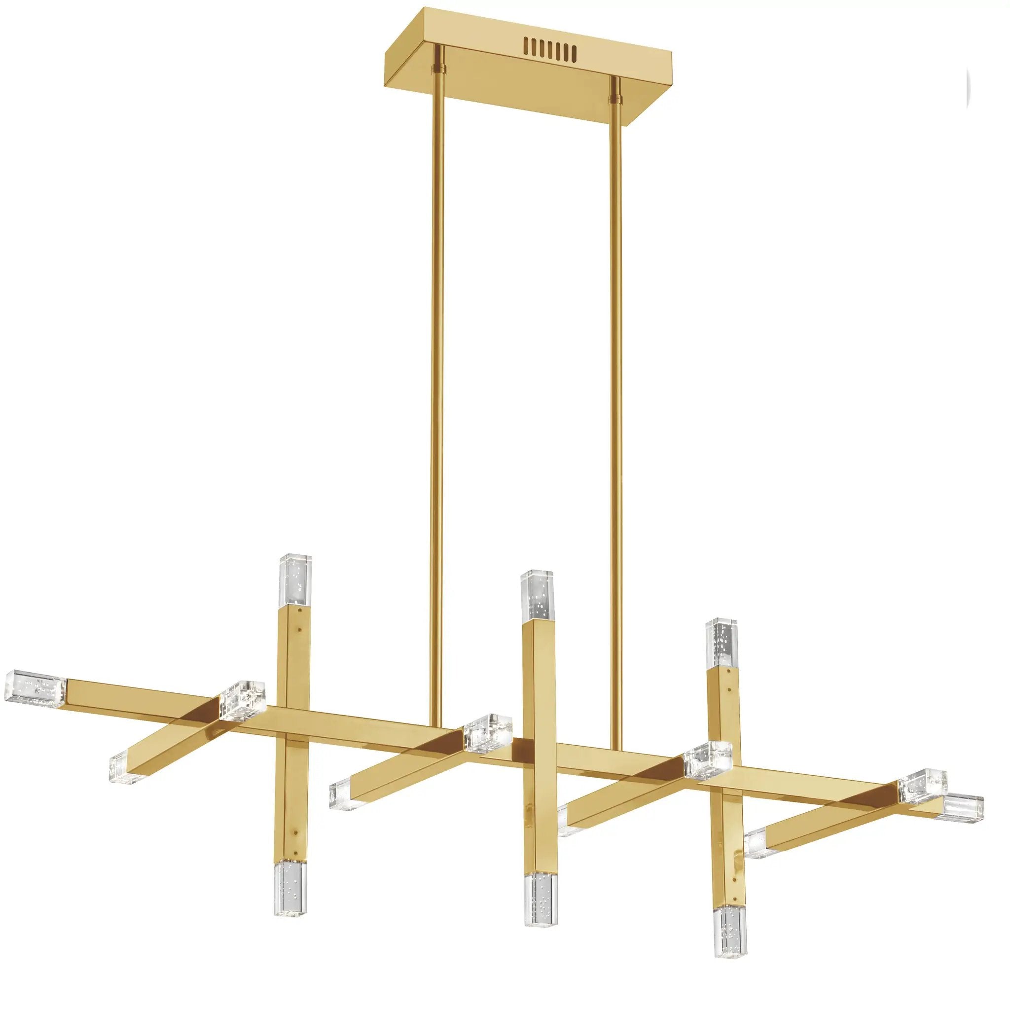 Dainolite 48W Horizontal Chandelier with Acrylic Diffuser by Dainolite