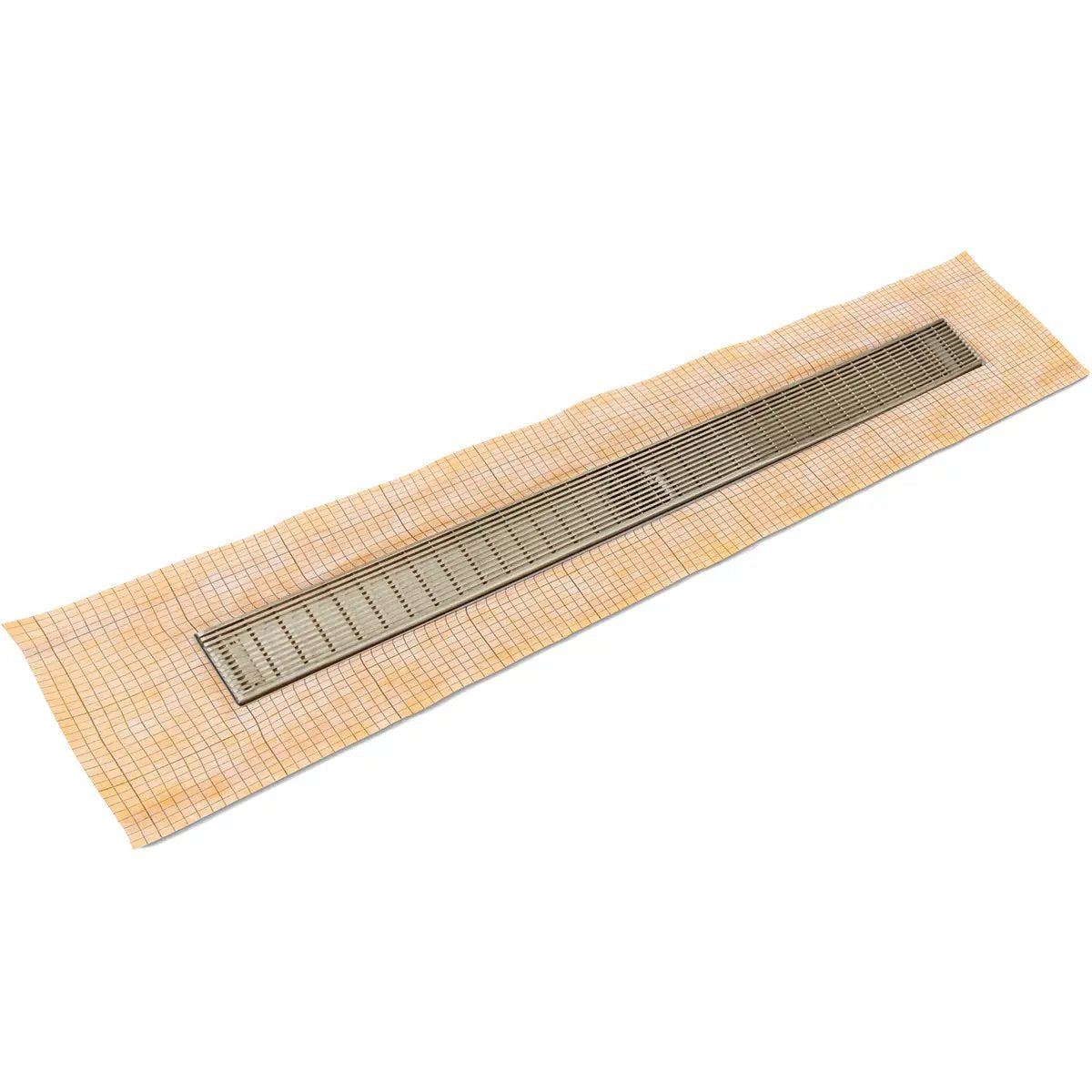 Infinity Drain 60" FCS Series Complete Kit with 2 1/2" Wedge Wire Grate by Infinity Drain