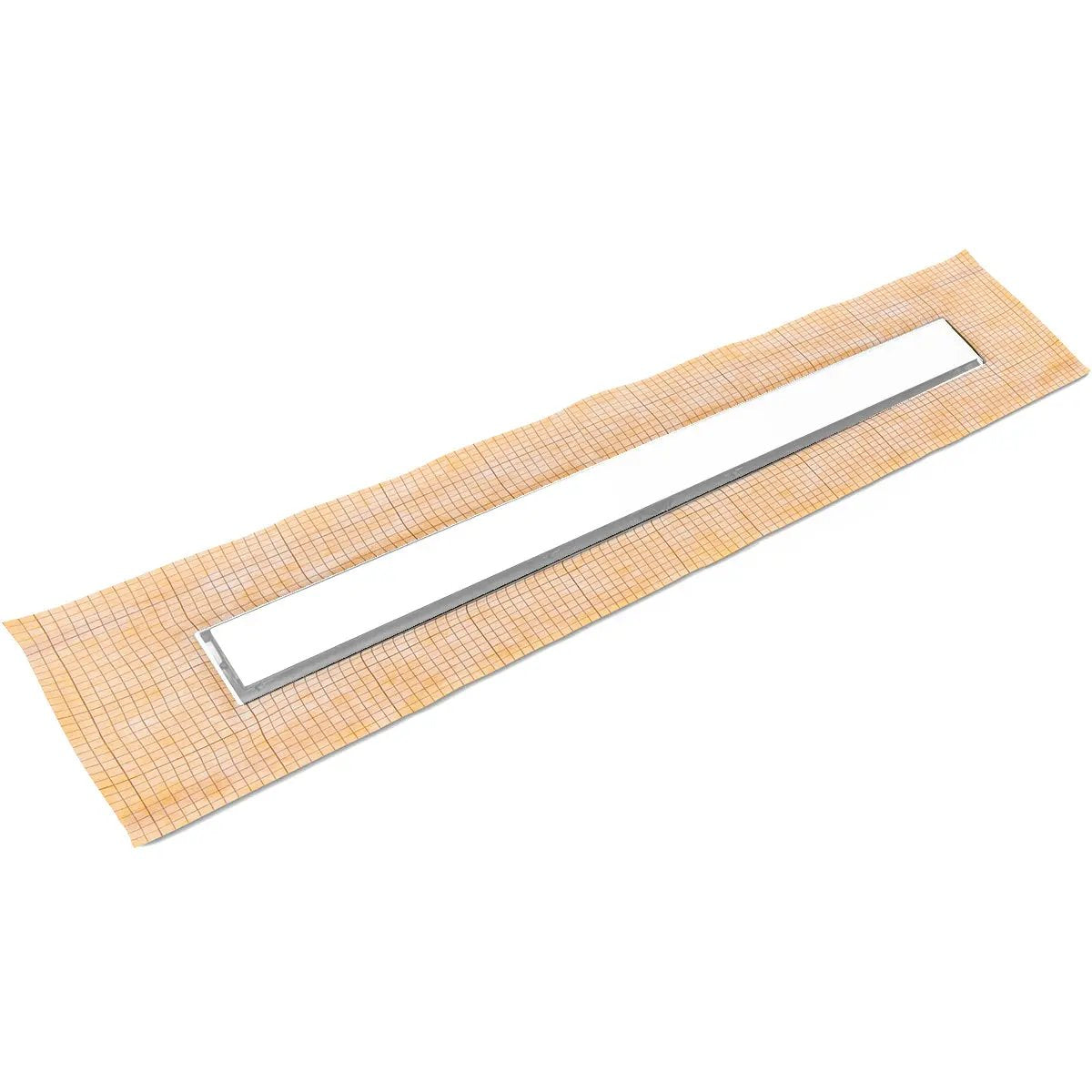 Infinity Drain 48" FCS Series Complete Kit with 2 1/2" Solid Grate by Infinity Drain