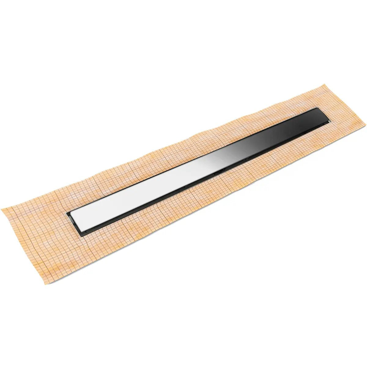Infinity Drain 24" FCS Series Complete Kit with 2 1/2" Solid Grate by Infinity Drain